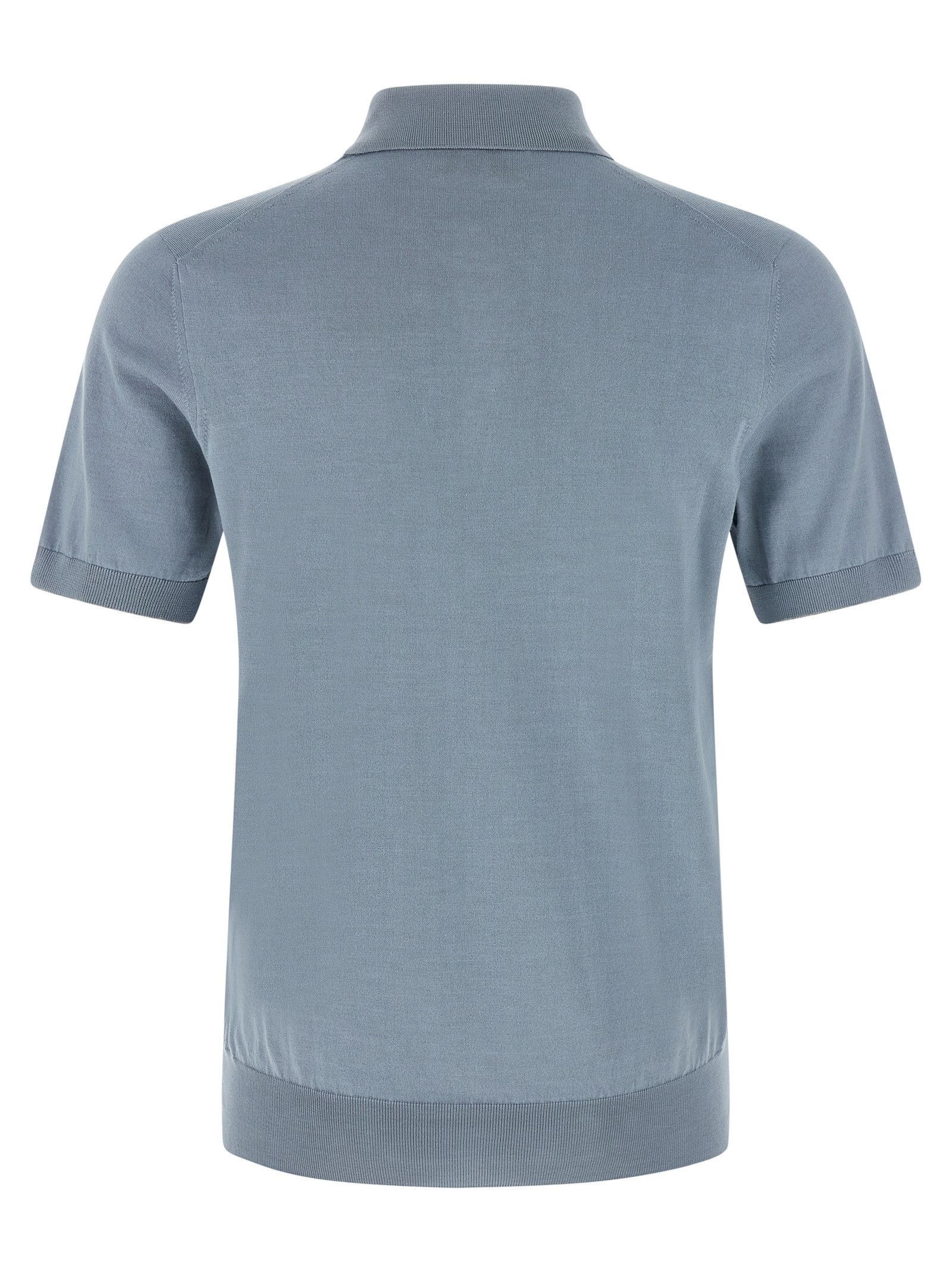 Brunello Cucinelli Cotton polo shirt Size US L / EU 52-54 / 3 - 2 Thumbnail