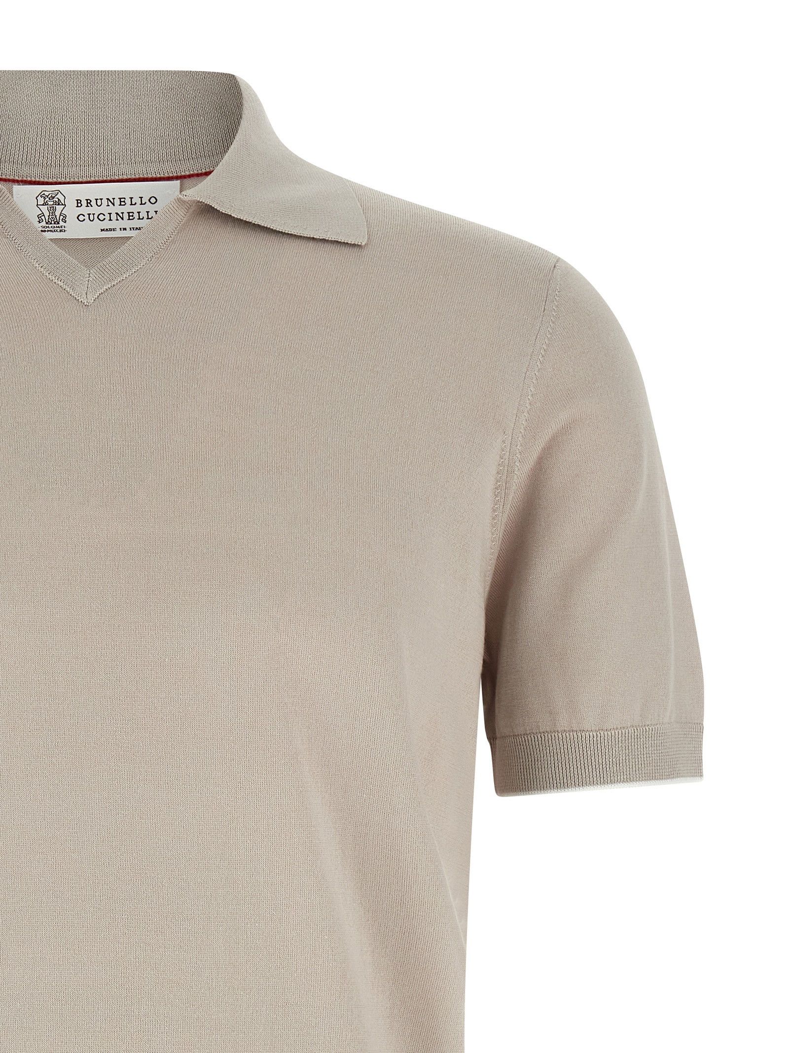 Brunello Cucinelli Cotton polo shirt Size US XL / EU 56 / 4 - 3 Thumbnail