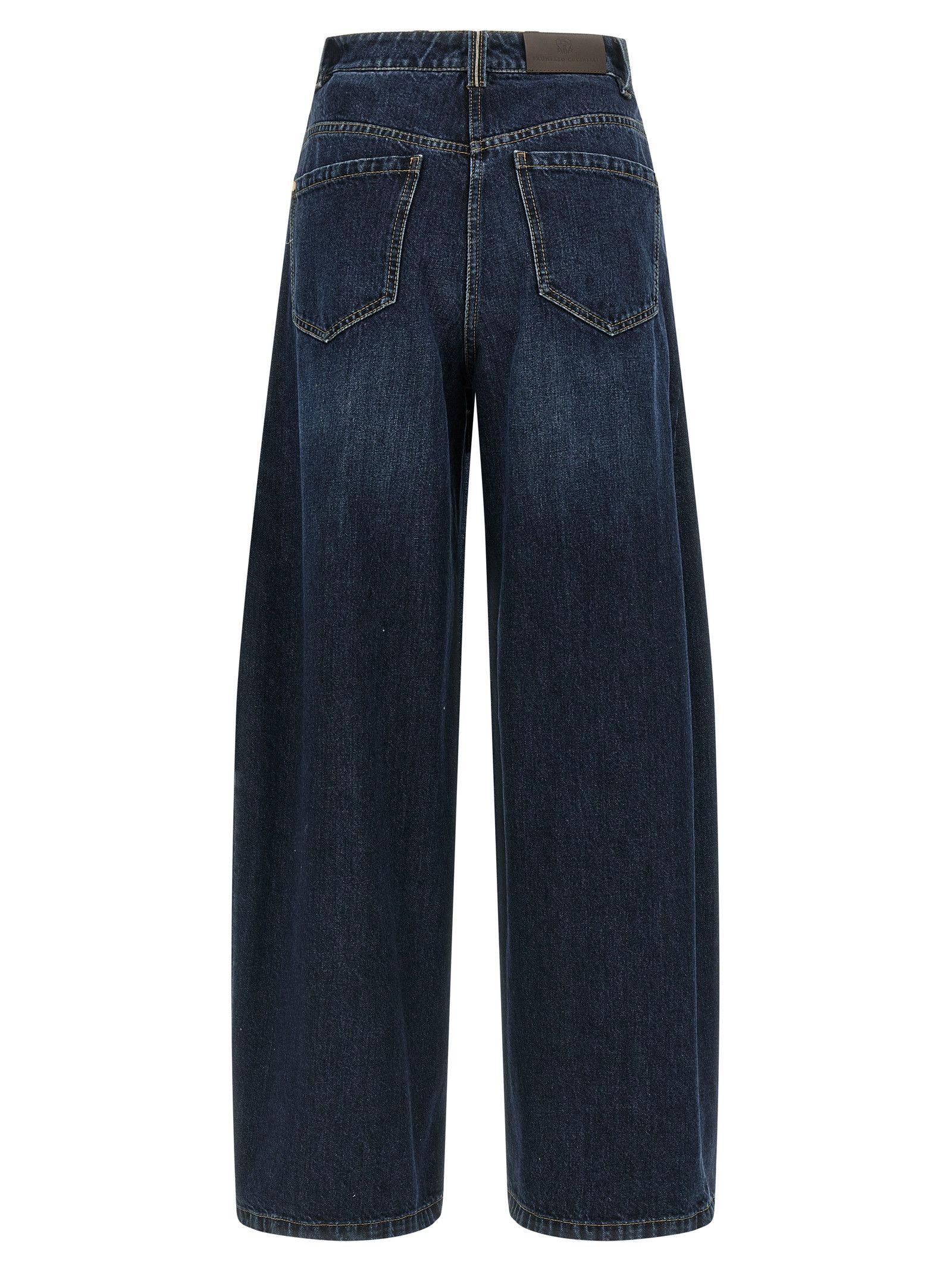 Brunello Cucinelli 'Wide Barrel full lenght' jeans Size 30" / US 8 / IT 44 - 2 Thumbnail