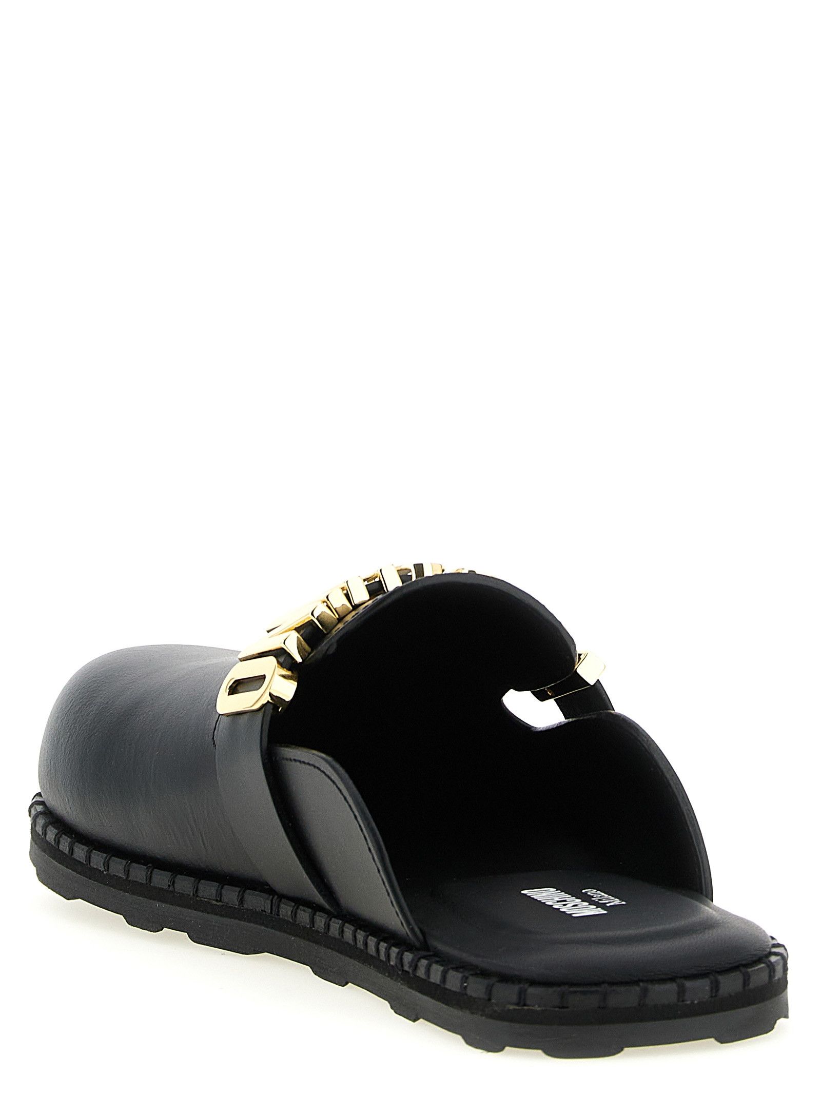 Moschino Leather sabots Size US 10 / IT 40 - 3 Thumbnail