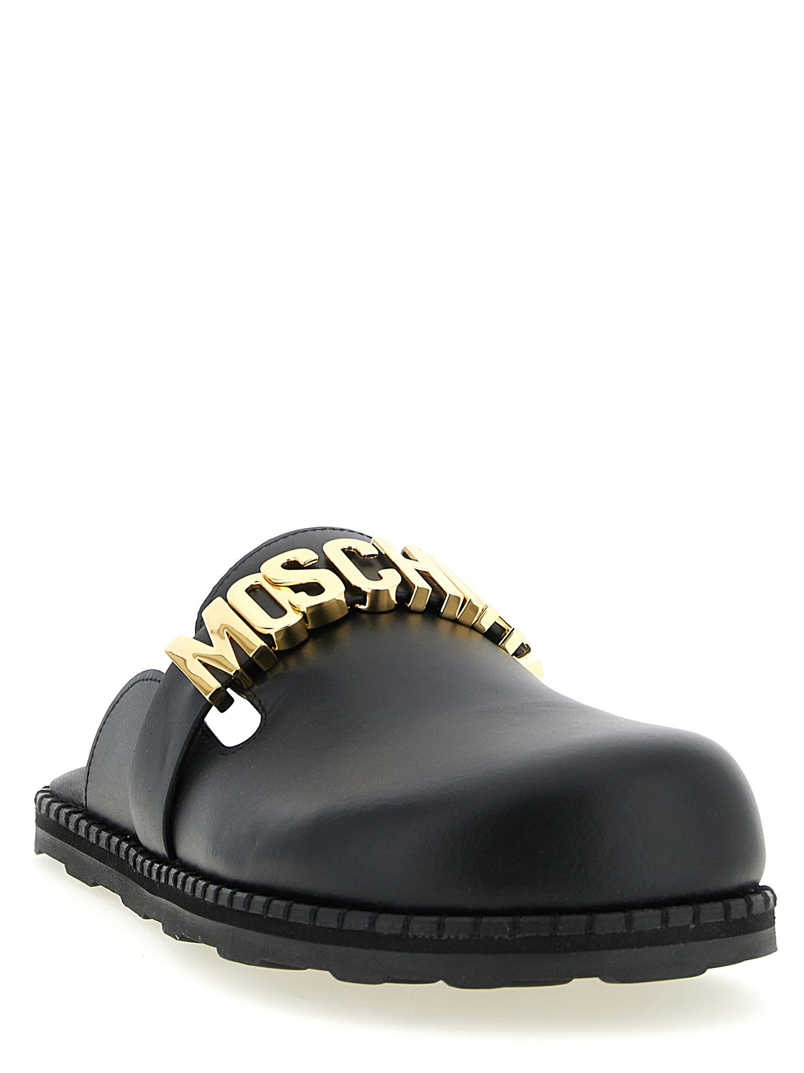 Moschino Leather sabots Size US 11 / IT 41 - 2 Thumbnail
