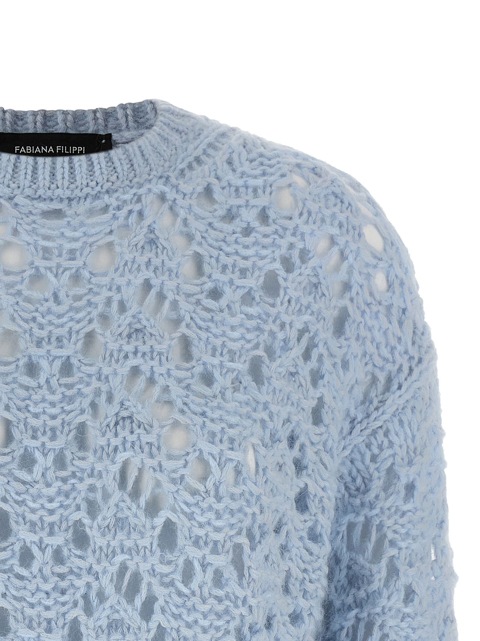 Fabiana Filippi Openwork sweater Size M / US 6-8 / IT 42-44 - 3 Thumbnail