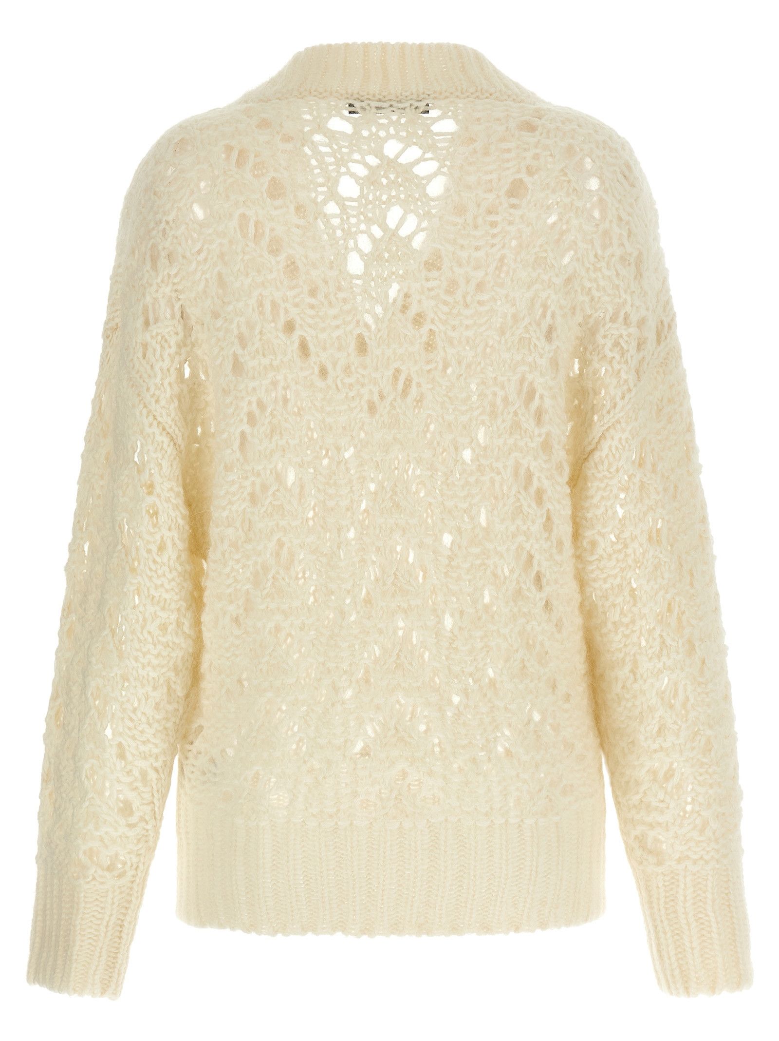 Fabiana Filippi Platinum mohair sweater Size S / US 4 / IT 40 - 2 Thumbnail