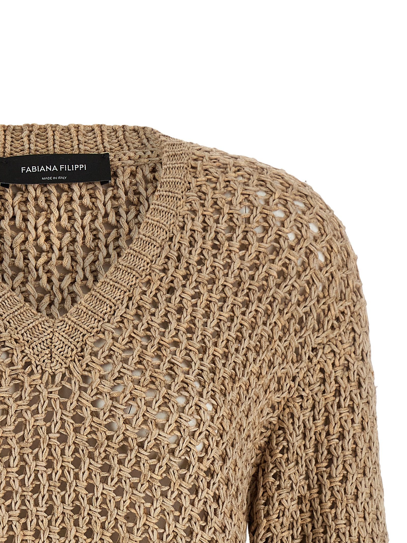 Fabiana Filippi Mouliné yarn sweater Size XS / US 0-2 / IT 36-38 - 3 Thumbnail