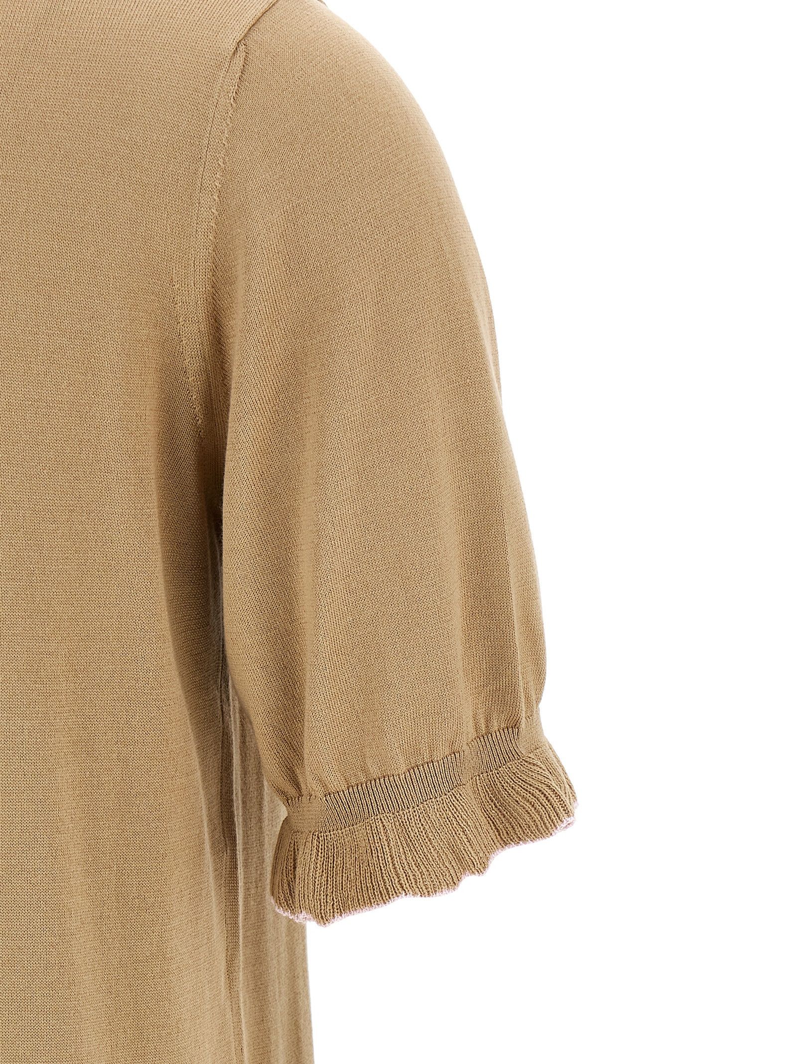 Fabiana Filippi Cotton silk polo shirt Size M / US 6-8 / IT 42-44 - 4 Thumbnail
