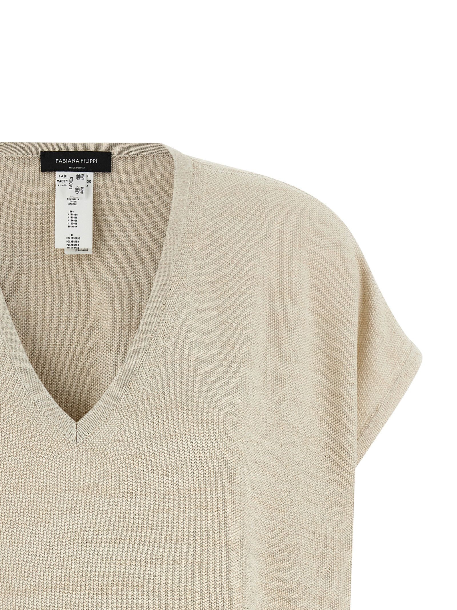 Fabiana Filippi Lamé thread sweater Size M / US 6-8 / IT 42-44 - 3 Thumbnail