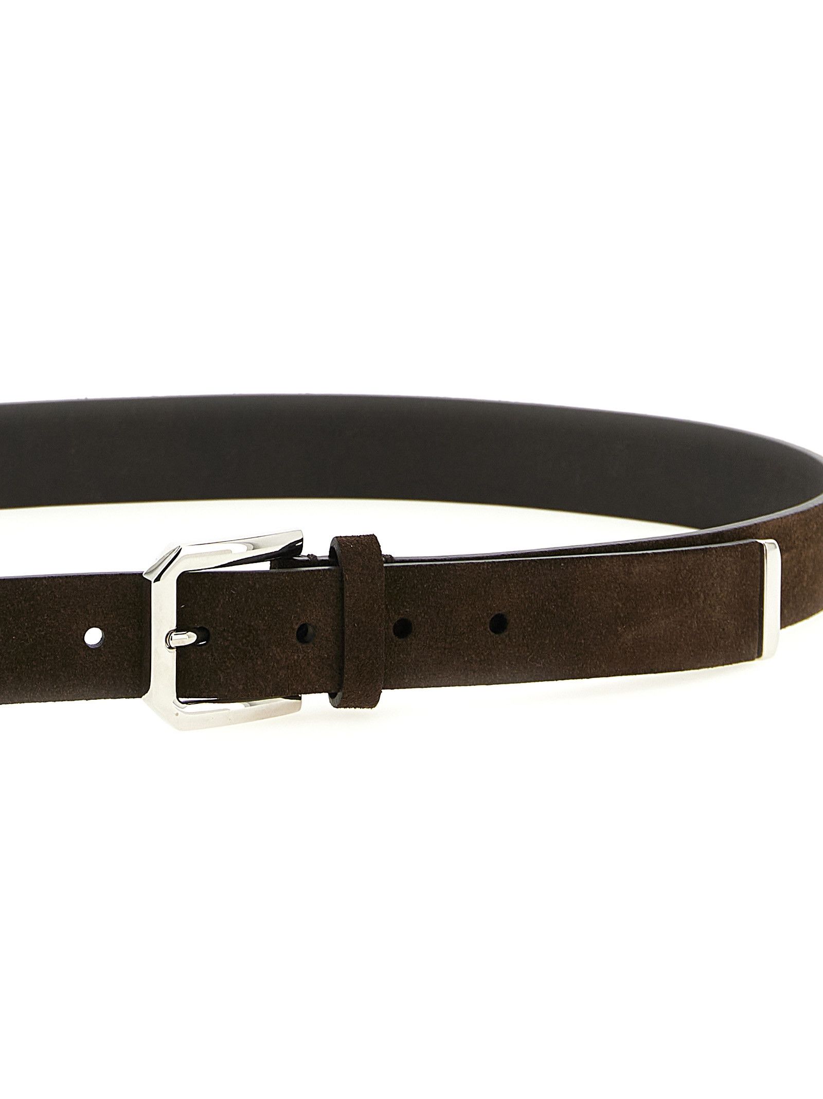Brunello Cucinelli Inverted leather belt Size ONE SIZE - 3 Thumbnail