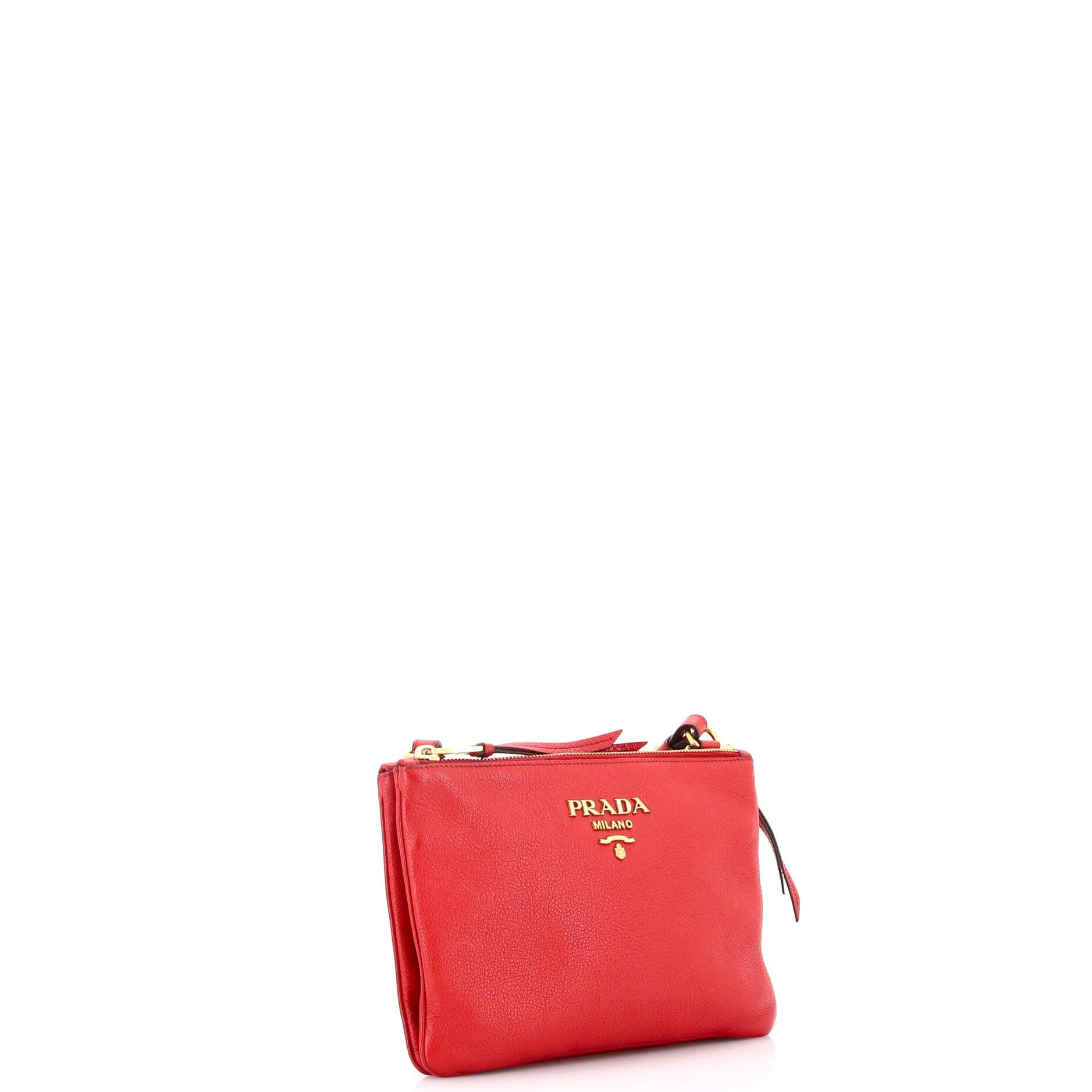 Prada Double Zip Crossbody Bag Size ONE SIZE - 2 Thumbnail