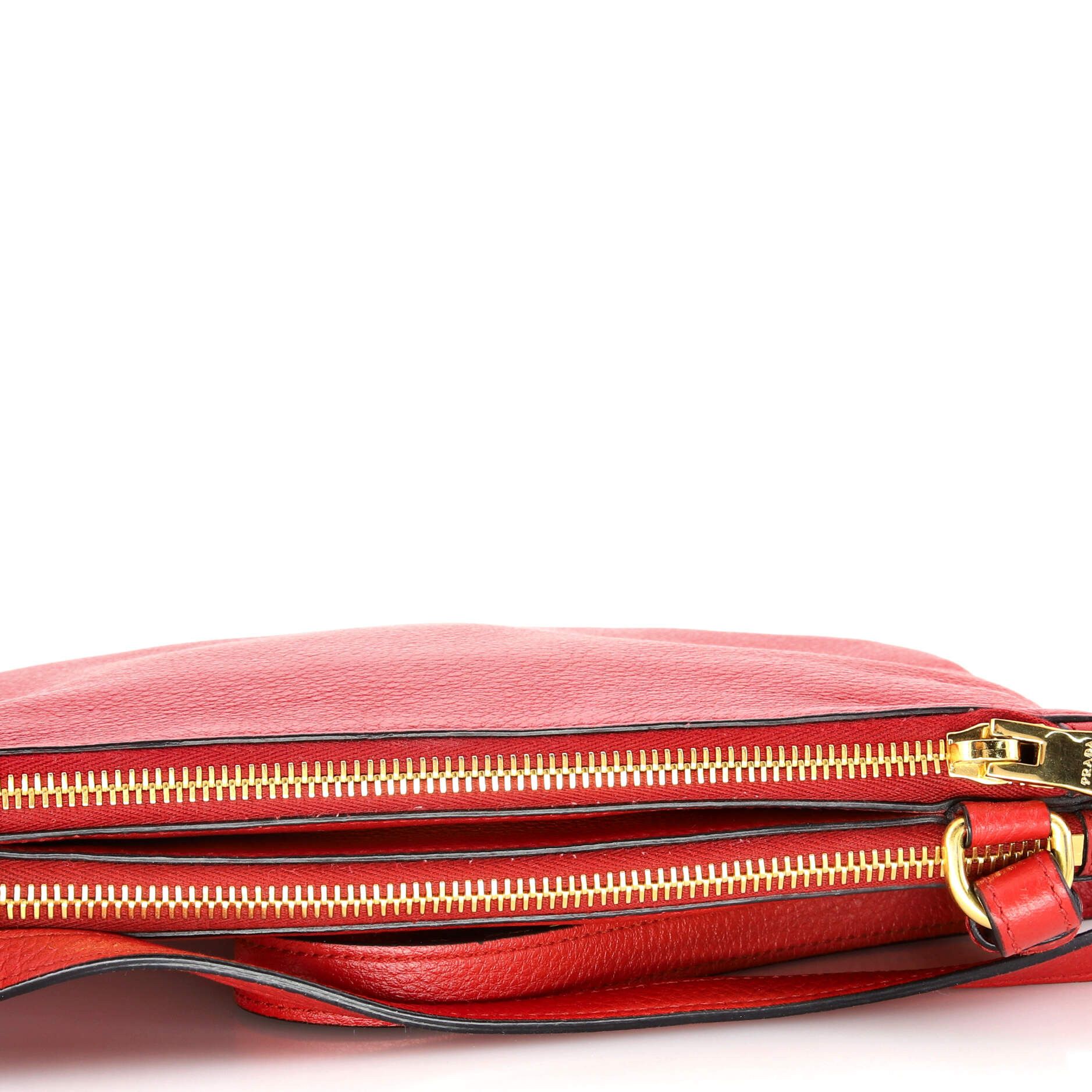 Prada Double Zip Crossbody Bag Size ONE SIZE - 6 Thumbnail