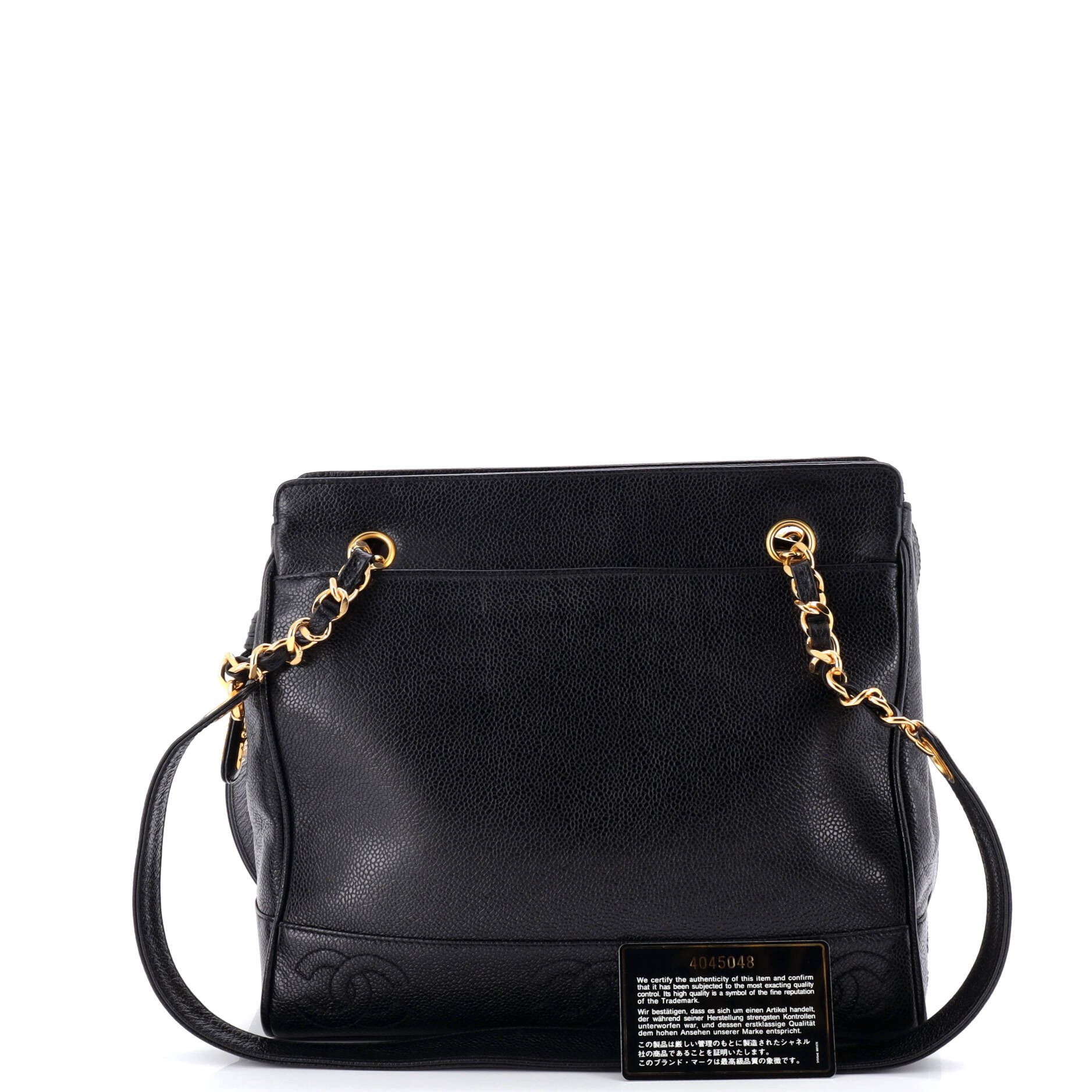 Chanel Vintage Stitched CC Shoulder Bag Size ONE SIZE - 2 Thumbnail