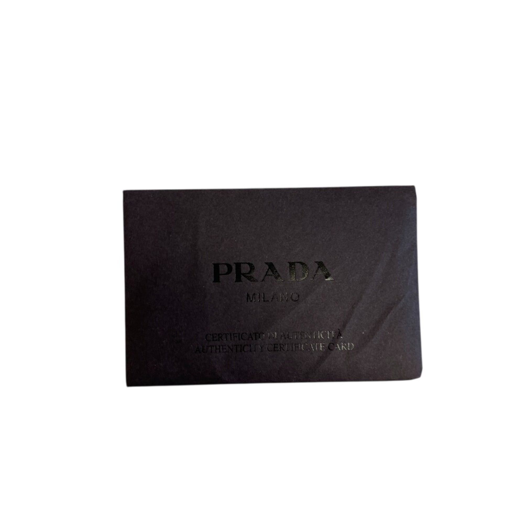 Prada Prada Sacoche Triangle Plate Shoulder Bag Black Size ONE SIZE - 11 Thumbnail