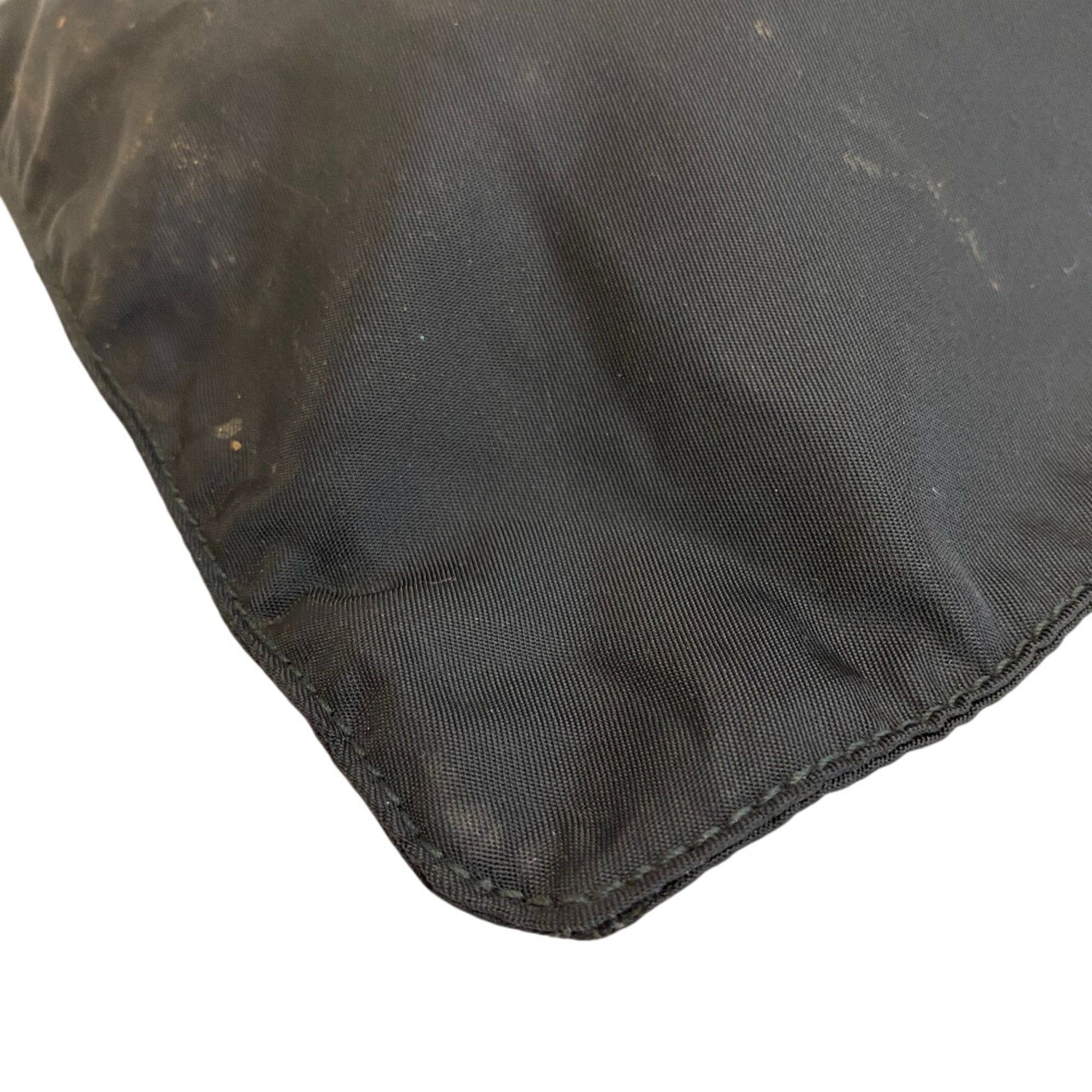 Prada Prada Sacoche Triangle Plate Shoulder Bag Black Size ONE SIZE - 3 Thumbnail