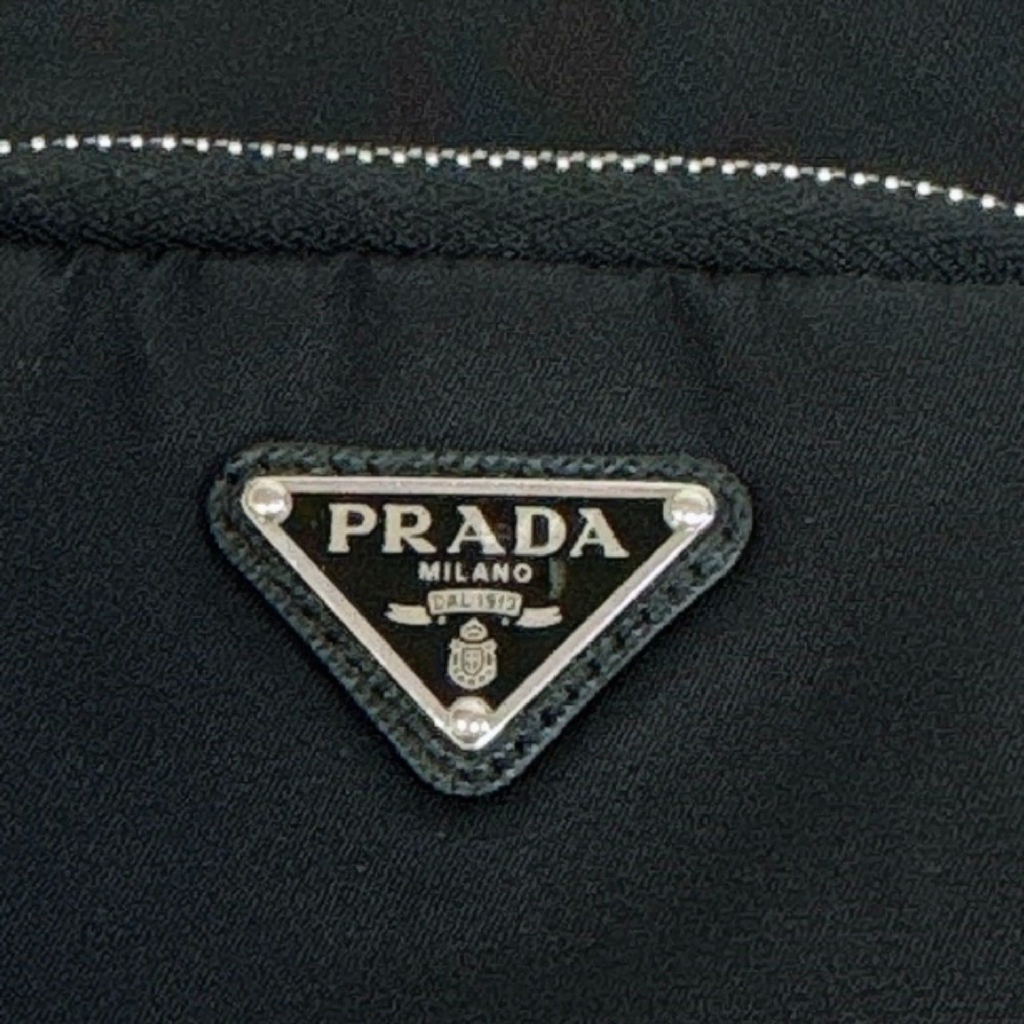 Prada PRADA 2ZT024 Re-Nylon Smartphone Case with Triangle Logo Shoulder Bag, Black Size ONE SIZE - 7 Thumbnail