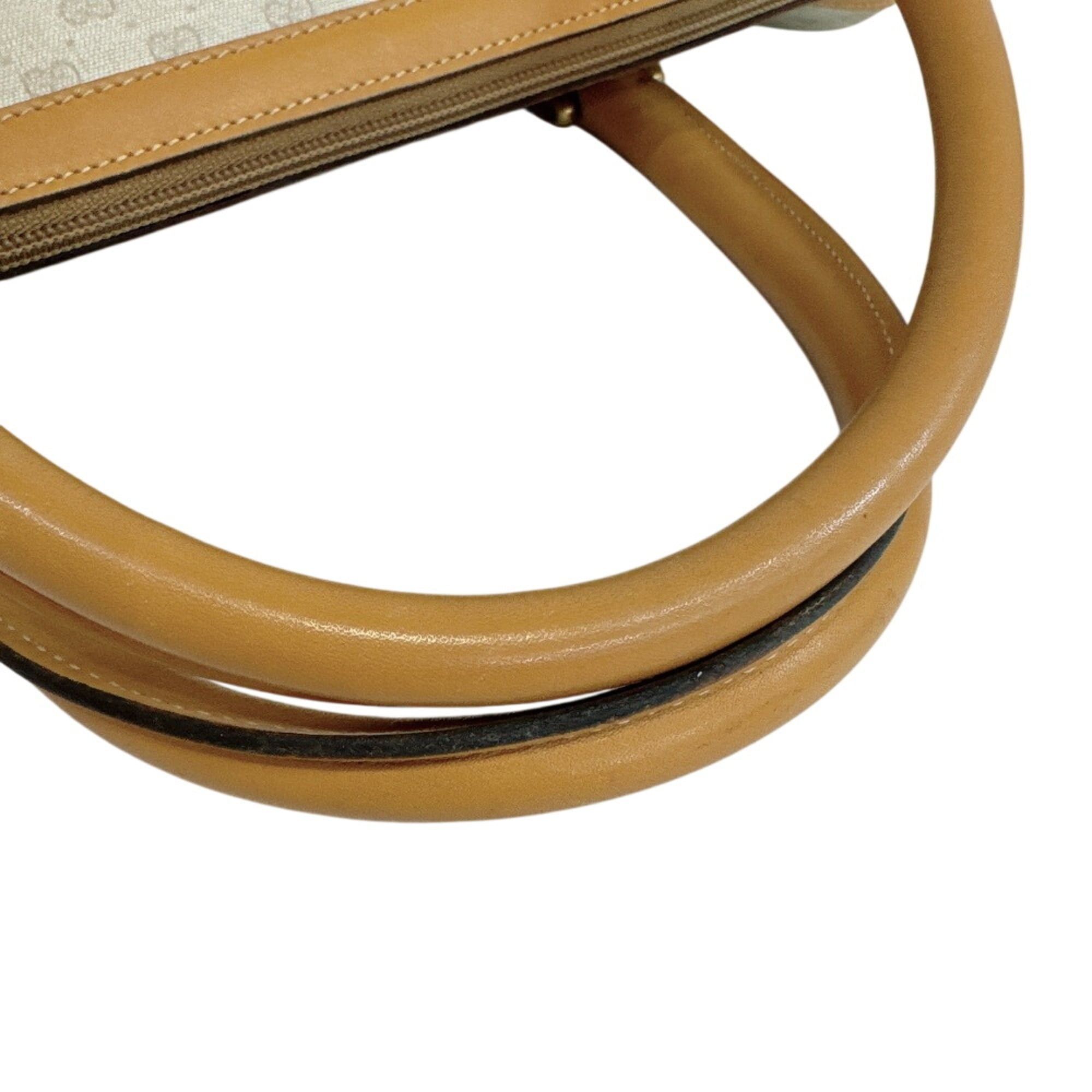 Gucci GUCCI Micro GG handbag in beige Size ONE SIZE - 5 Thumbnail