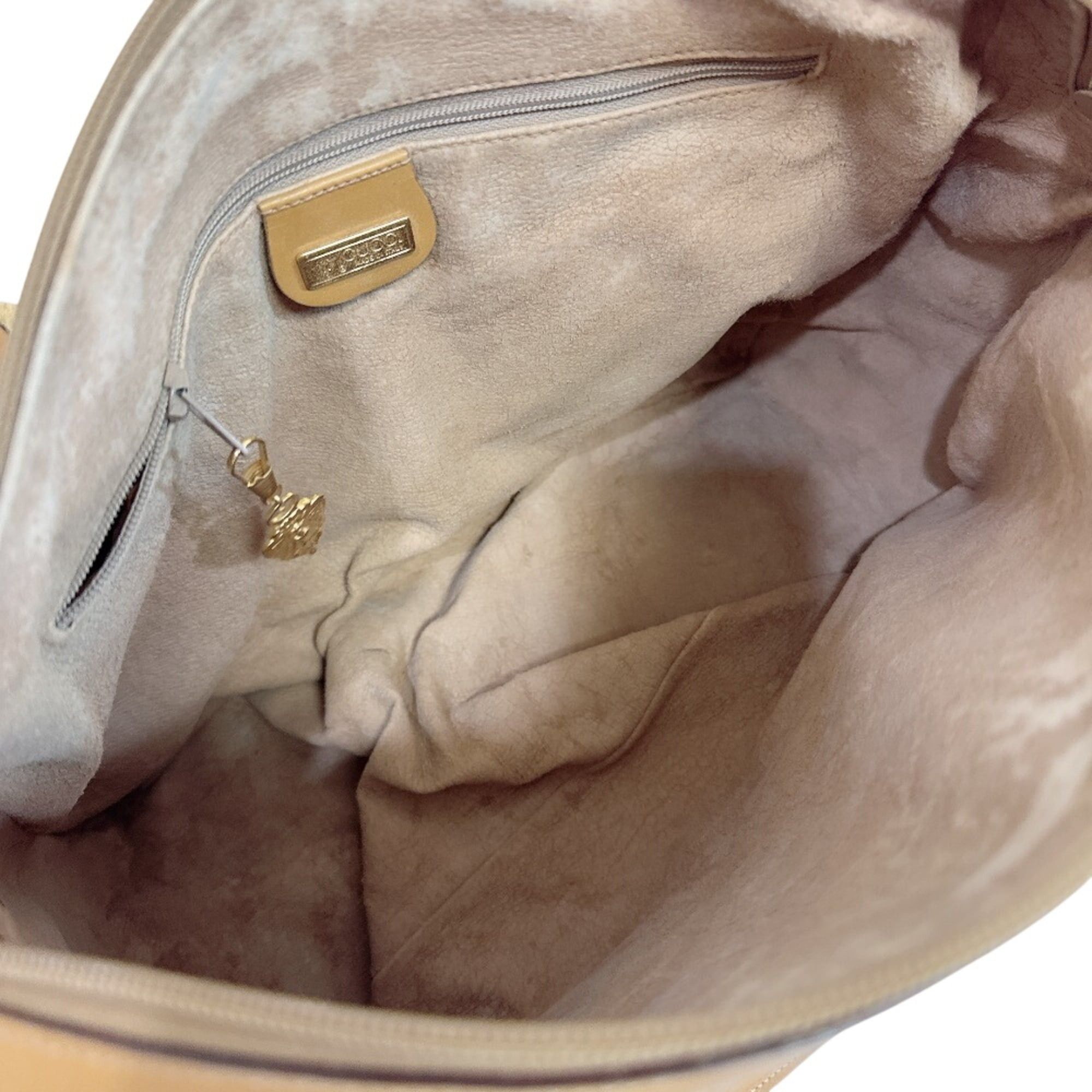 Gucci GUCCI Micro GG handbag in beige Size ONE SIZE - 9 Thumbnail