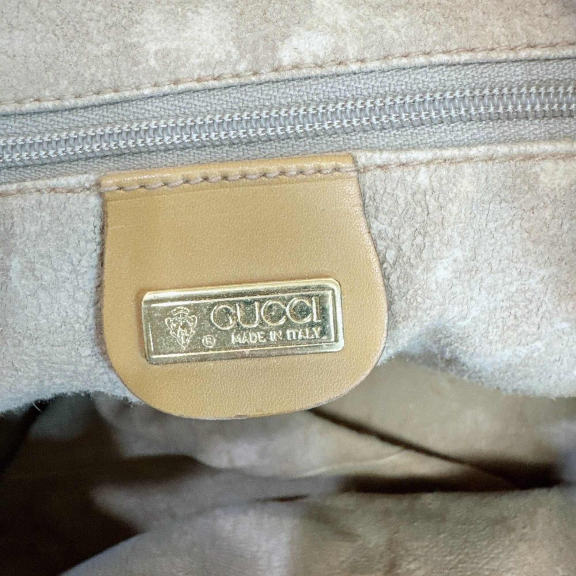 Gucci GUCCI Micro GG handbag in beige Size ONE SIZE - 11 Thumbnail