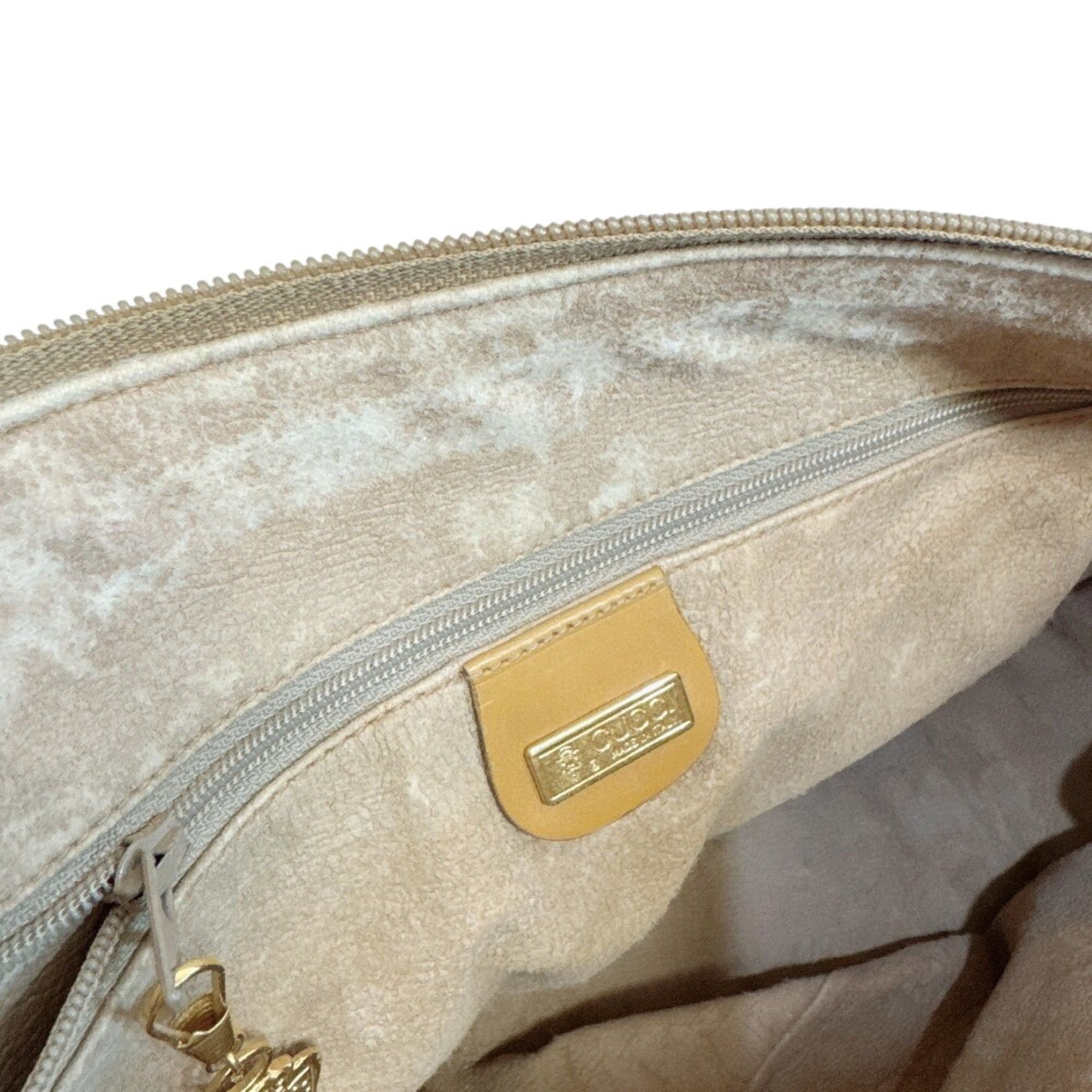 Gucci GUCCI Micro GG handbag in beige Size ONE SIZE - 10 Thumbnail