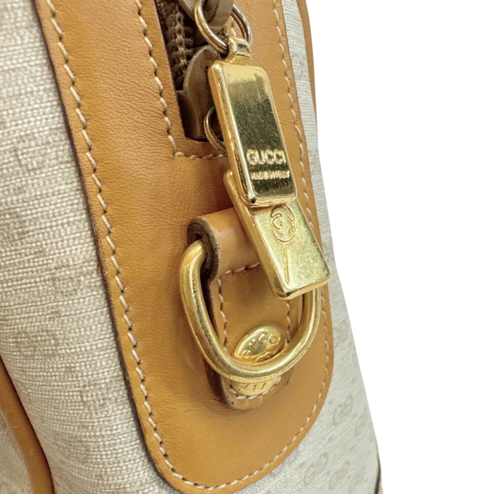 Gucci GUCCI Micro GG handbag in beige Size ONE SIZE - 6 Thumbnail