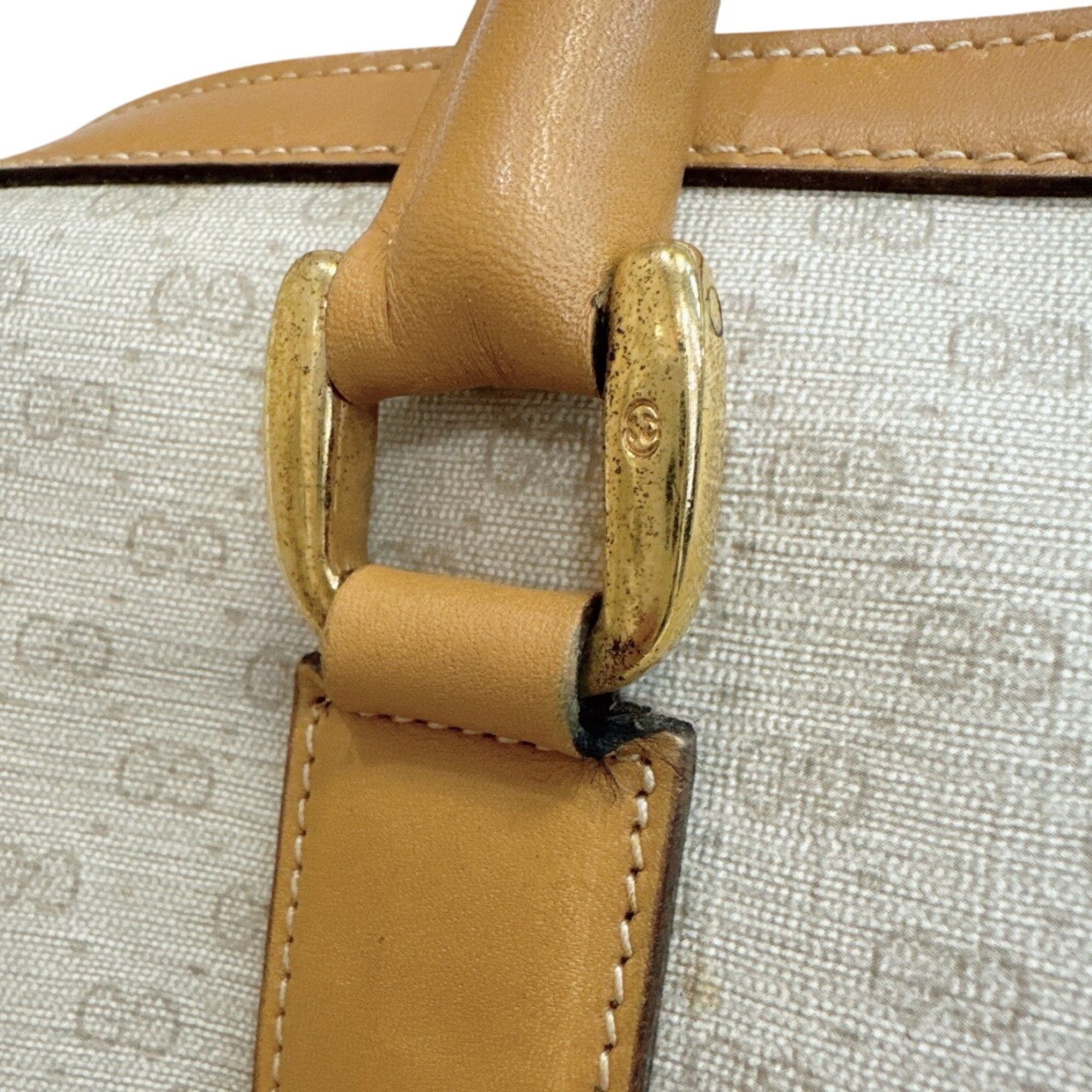 Gucci GUCCI Micro GG handbag in beige Size ONE SIZE - 8 Thumbnail
