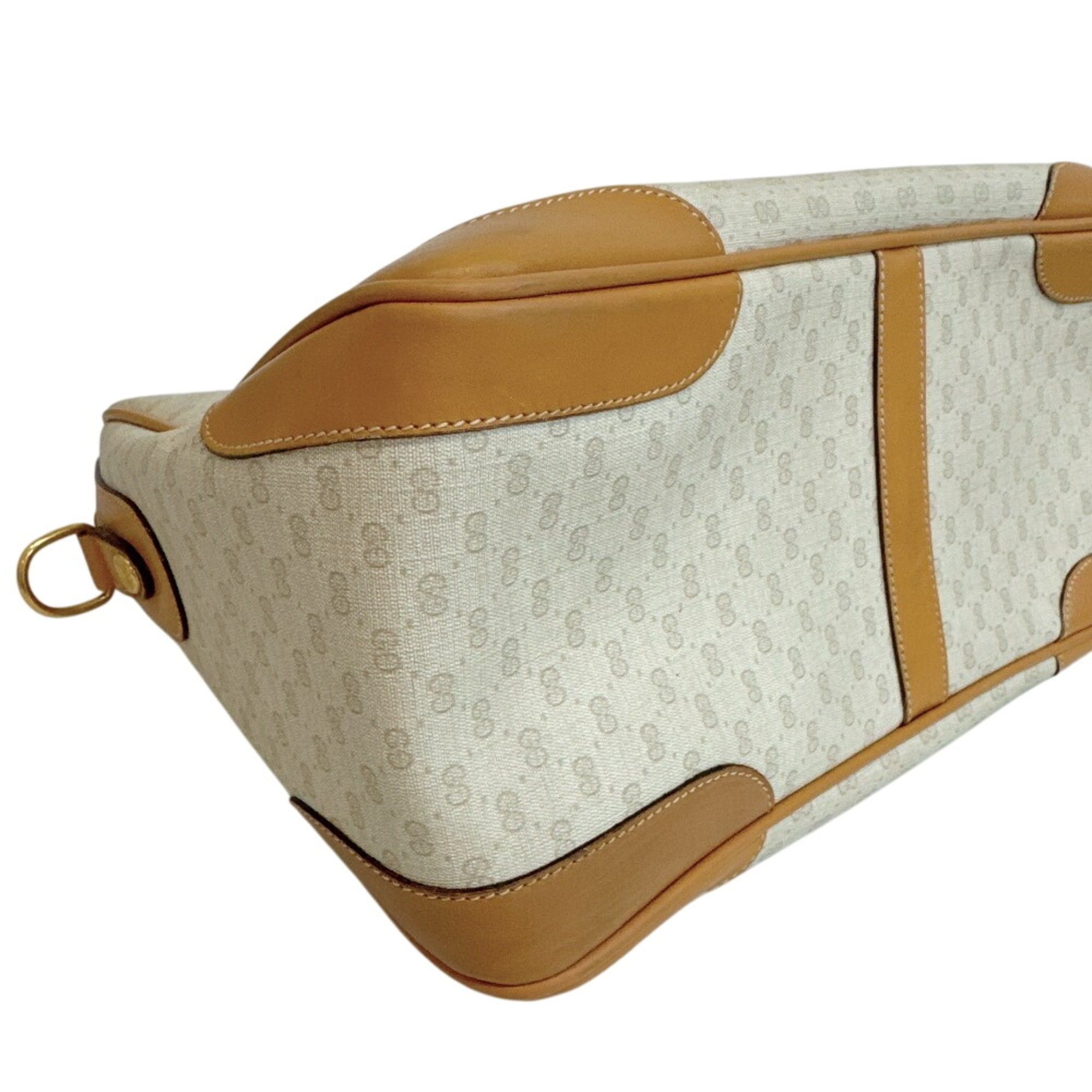 Gucci GUCCI Micro GG handbag in beige Size ONE SIZE - 4 Thumbnail
