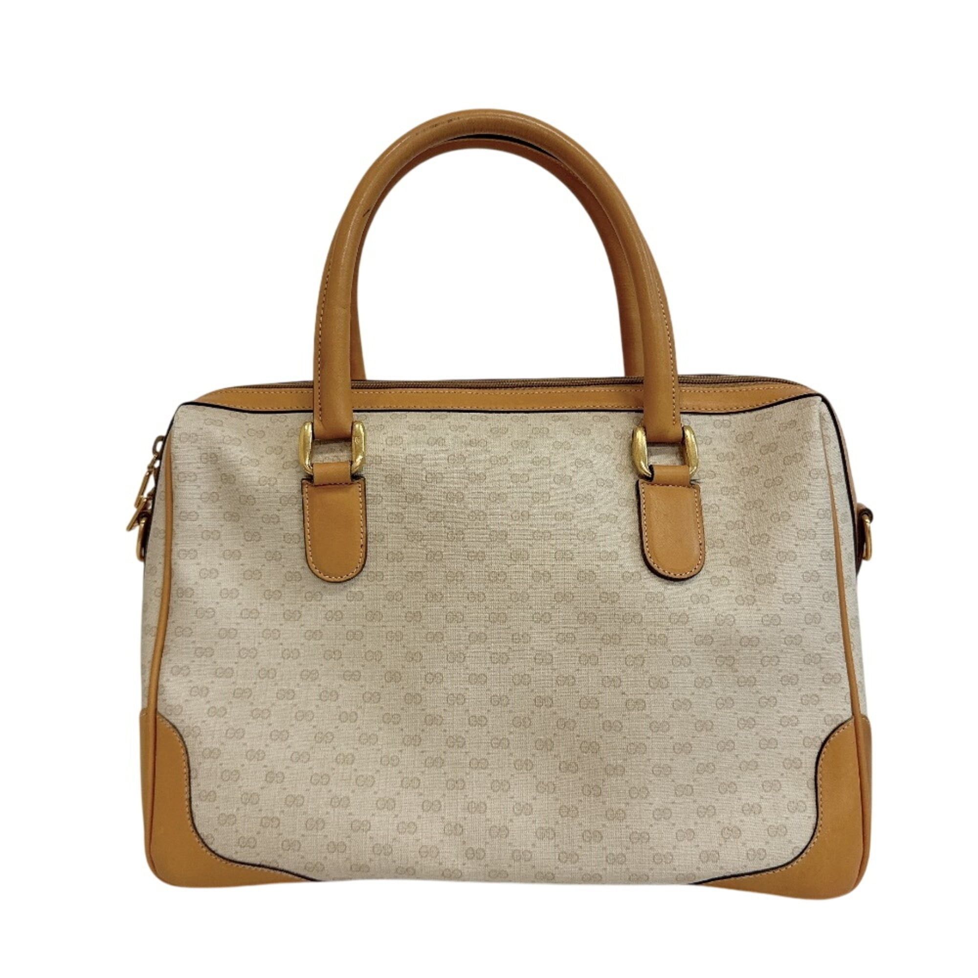 Gucci GUCCI Micro GG handbag in beige Size ONE SIZE - 2 Thumbnail