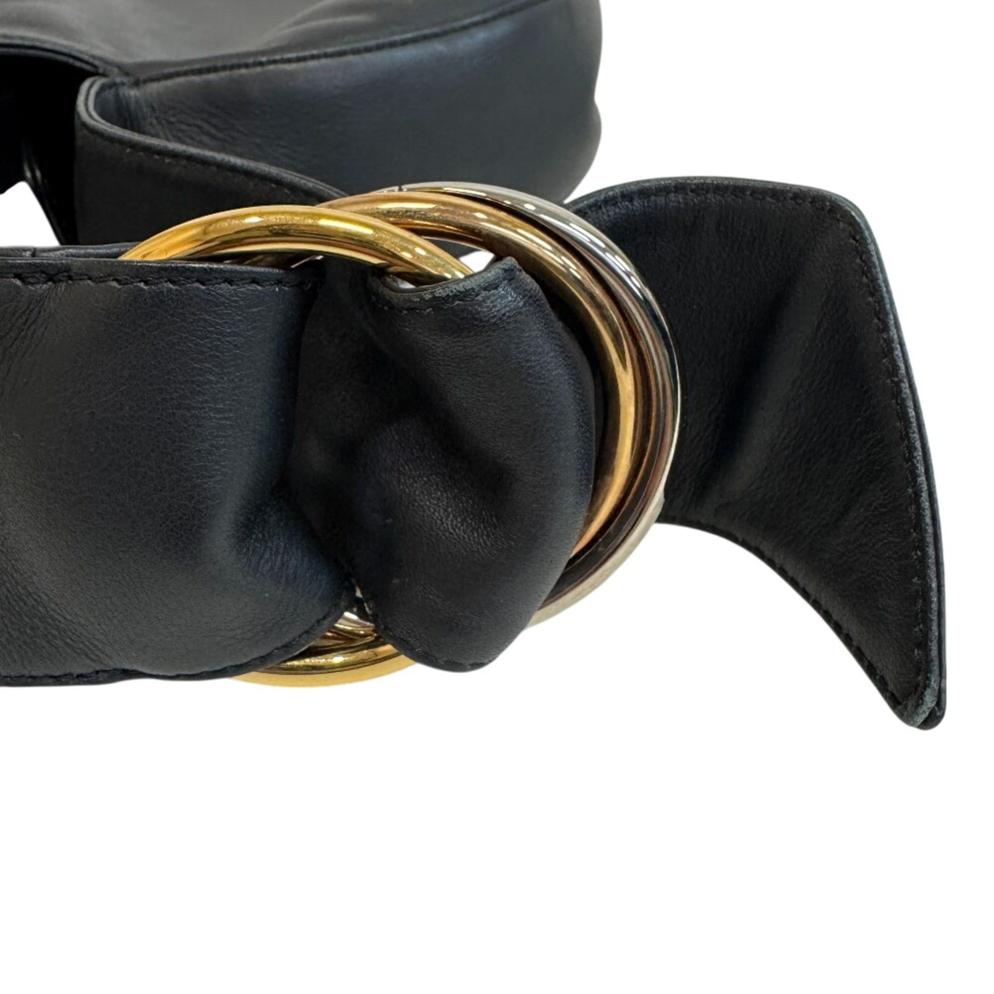 Cartier CARTIER Trinity Mini Shoulder Bag in Black Size ONE SIZE - 9 Thumbnail