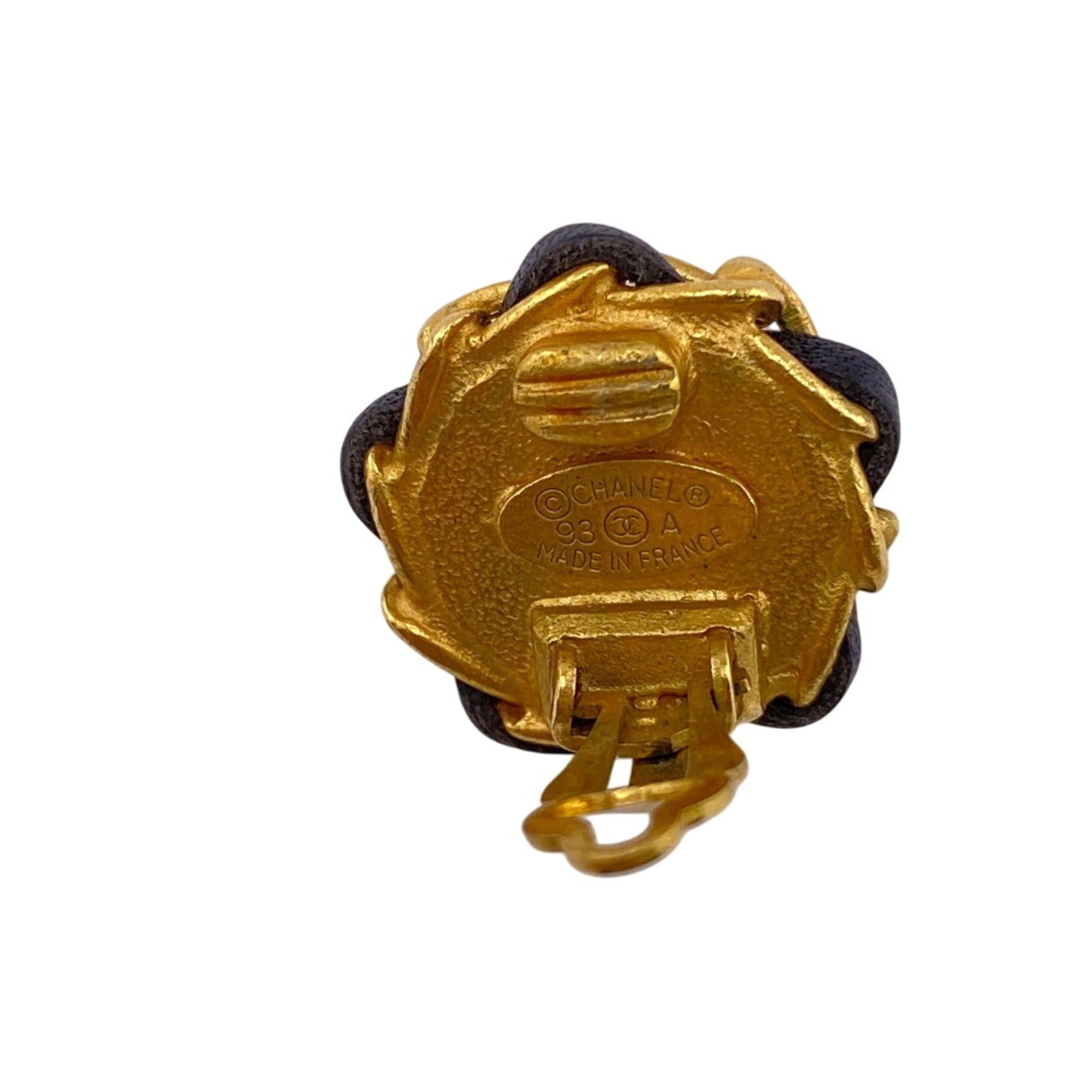 Chanel CHANEL 93A Pearl Earrings Gold Size ONE SIZE - 4 Thumbnail