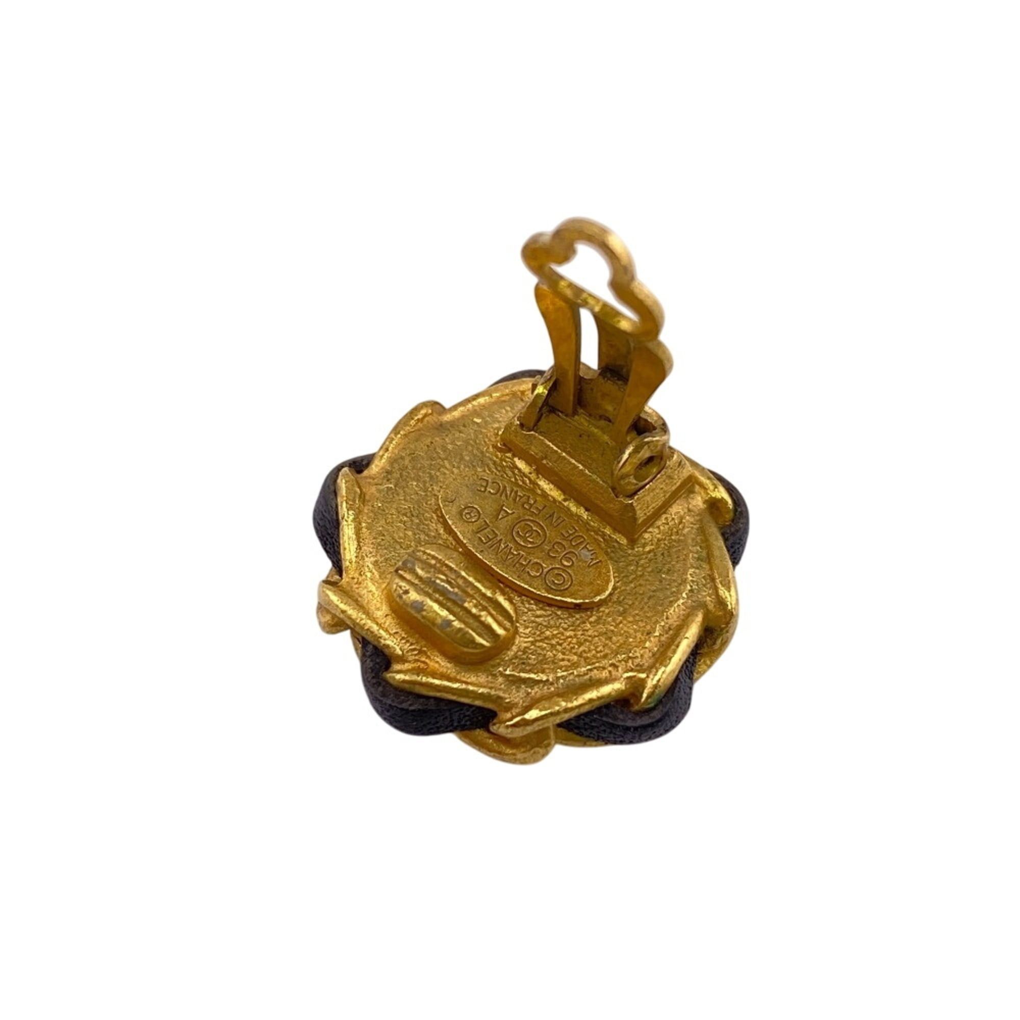 Chanel CHANEL 93A Pearl Earrings Gold Size ONE SIZE - 6 Thumbnail