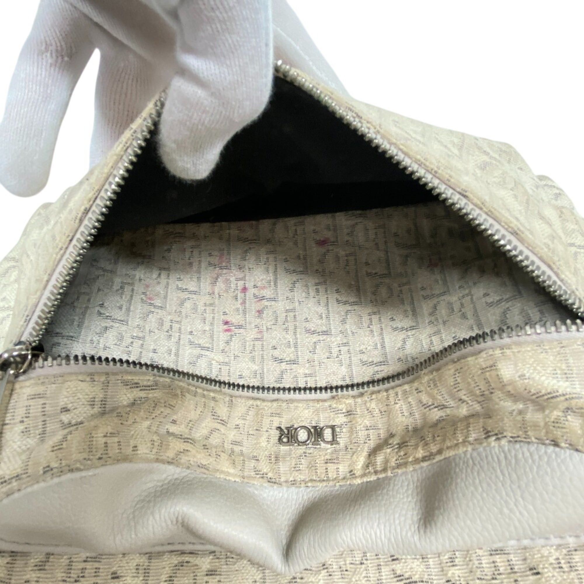 Dior Christian Dior Rider Oblique Backpack Trotter Backpack/Daypack Bag White Size ONE SIZE - 9 Thumbnail
