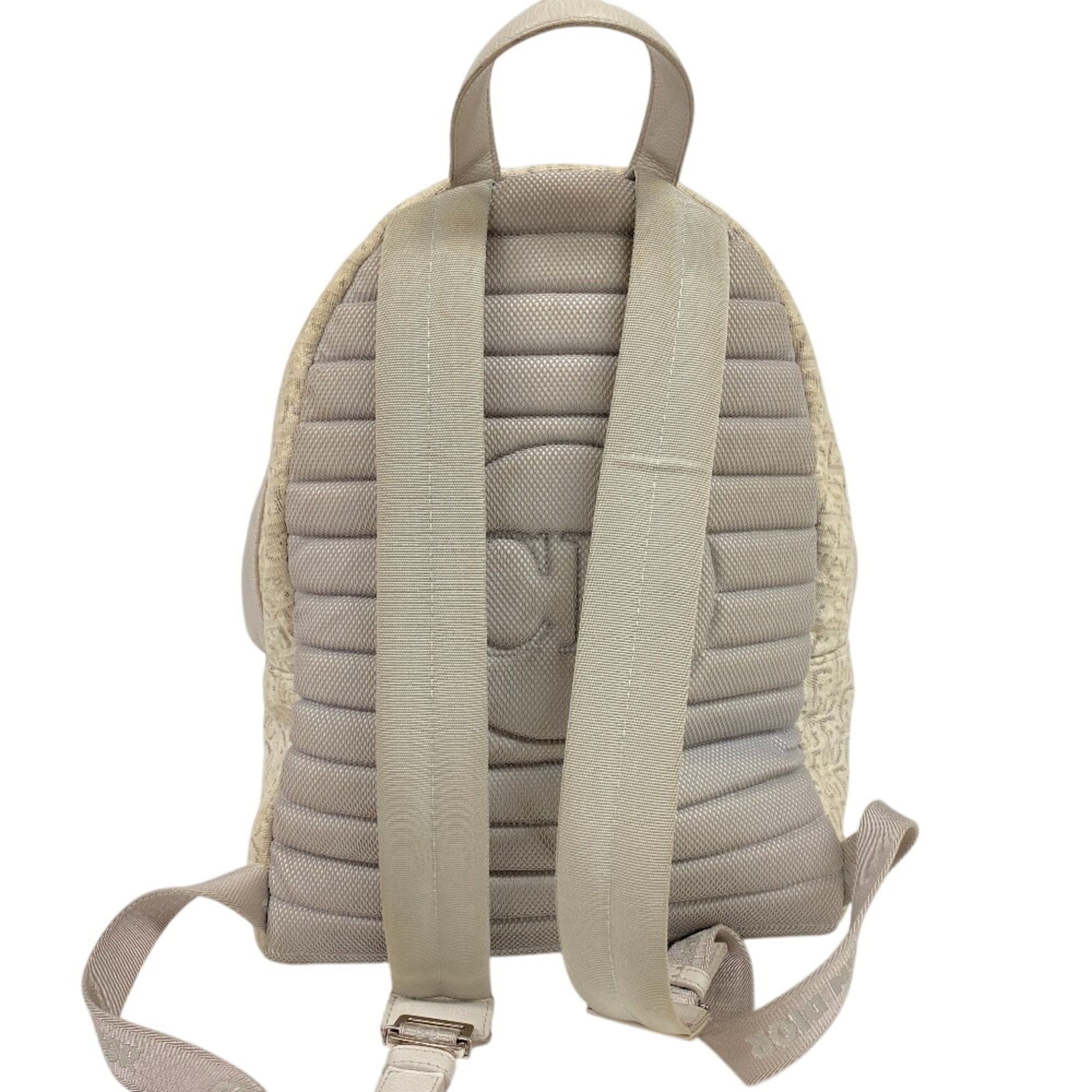 Dior Christian Dior Rider Oblique Backpack Trotter Backpack/Daypack Bag White Size ONE SIZE - 2 Thumbnail