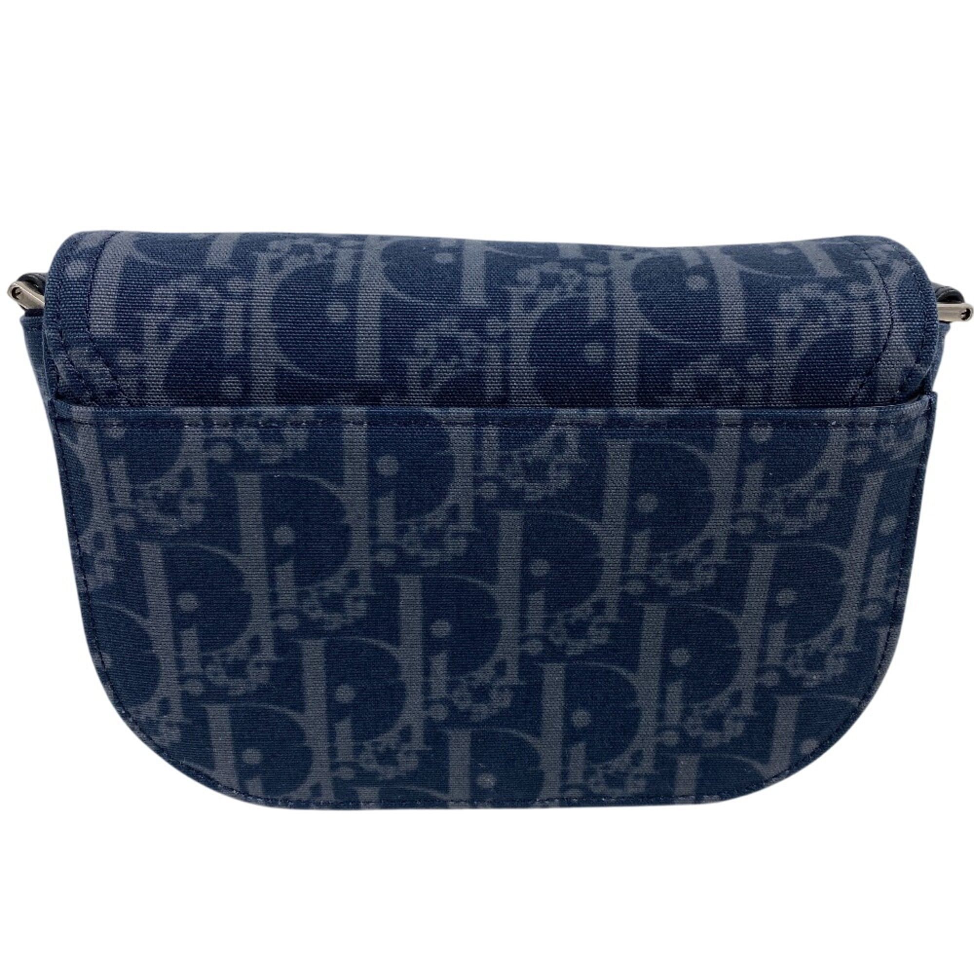 Dior Christian Dior Oblique Gallop Shoulder Bag in Navy Size ONE SIZE - 2 Thumbnail
