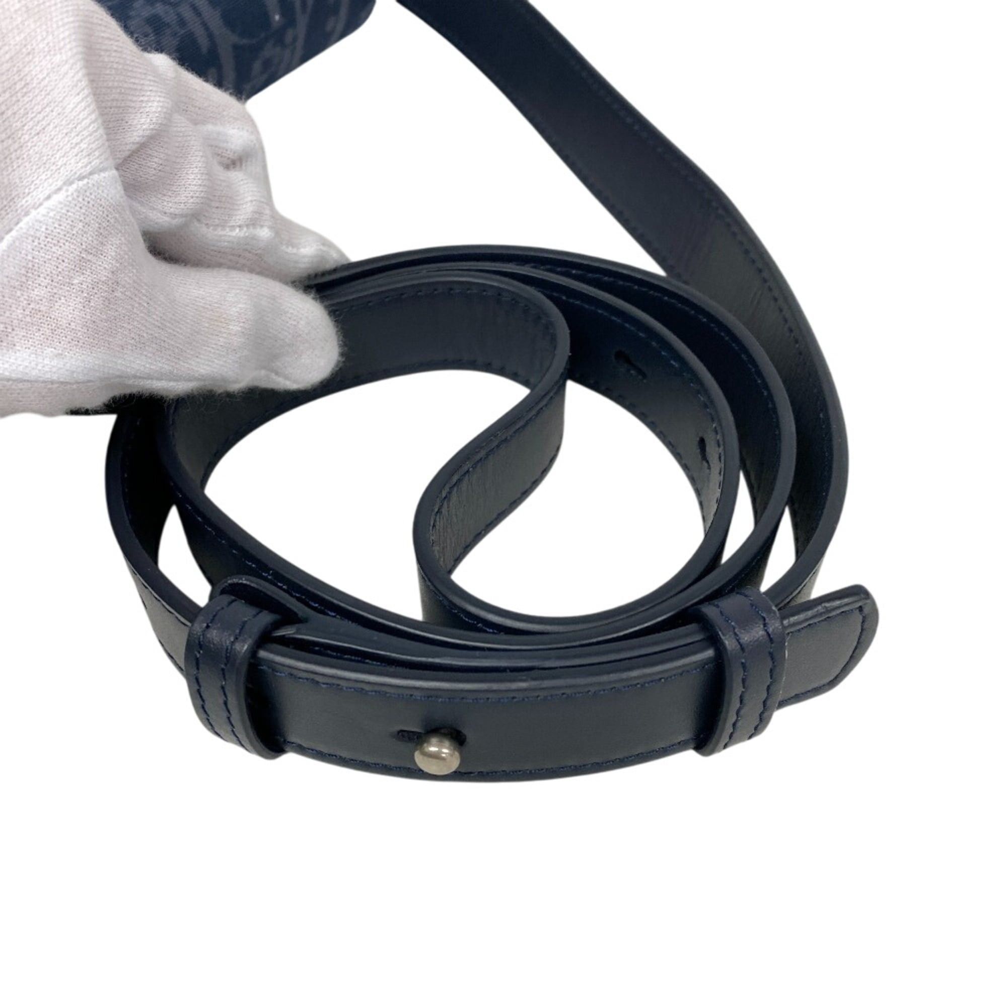 Dior Christian Dior Oblique Gallop Shoulder Bag in Navy Size ONE SIZE - 7 Thumbnail