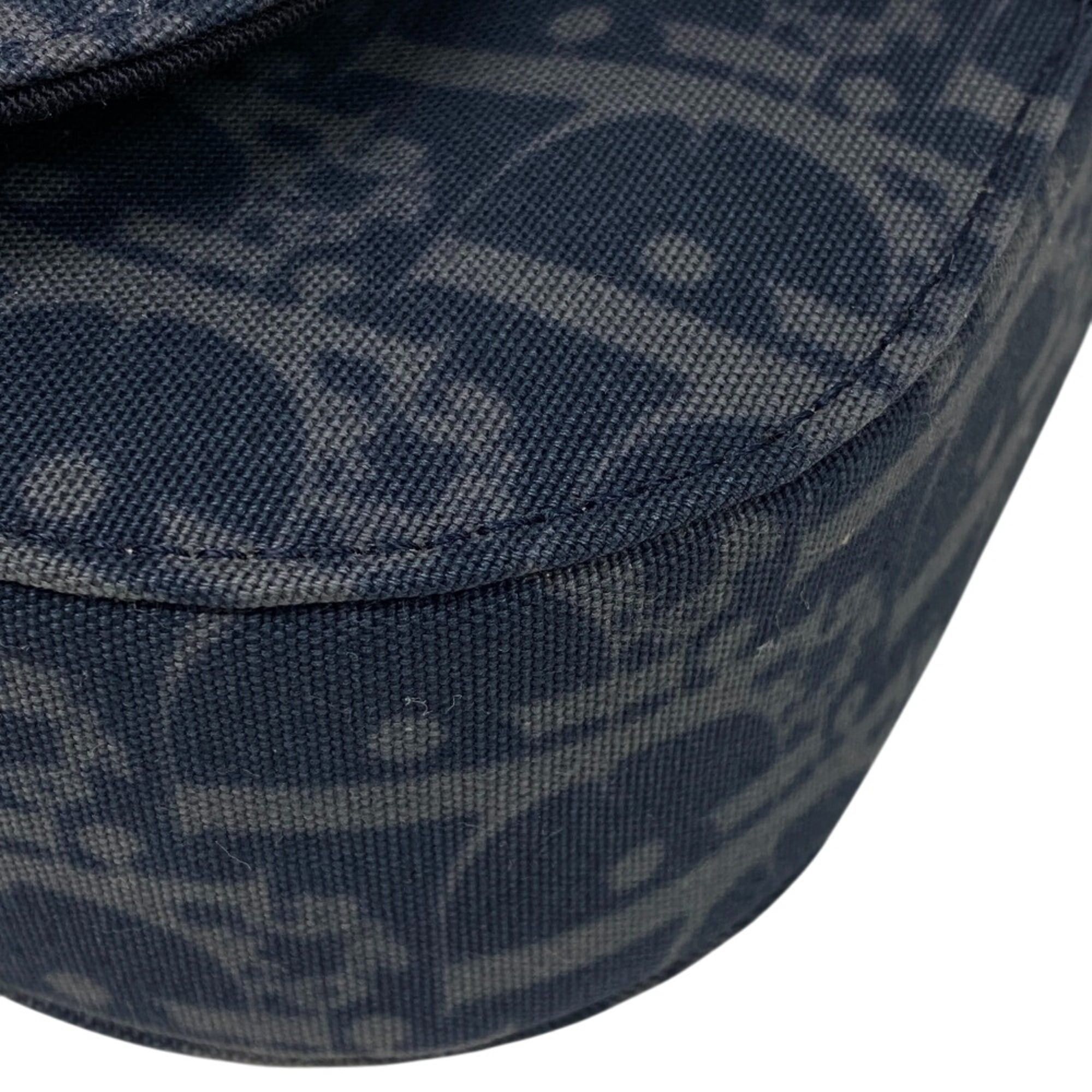 Dior Christian Dior Oblique Gallop Shoulder Bag in Navy Size ONE SIZE - 3 Thumbnail