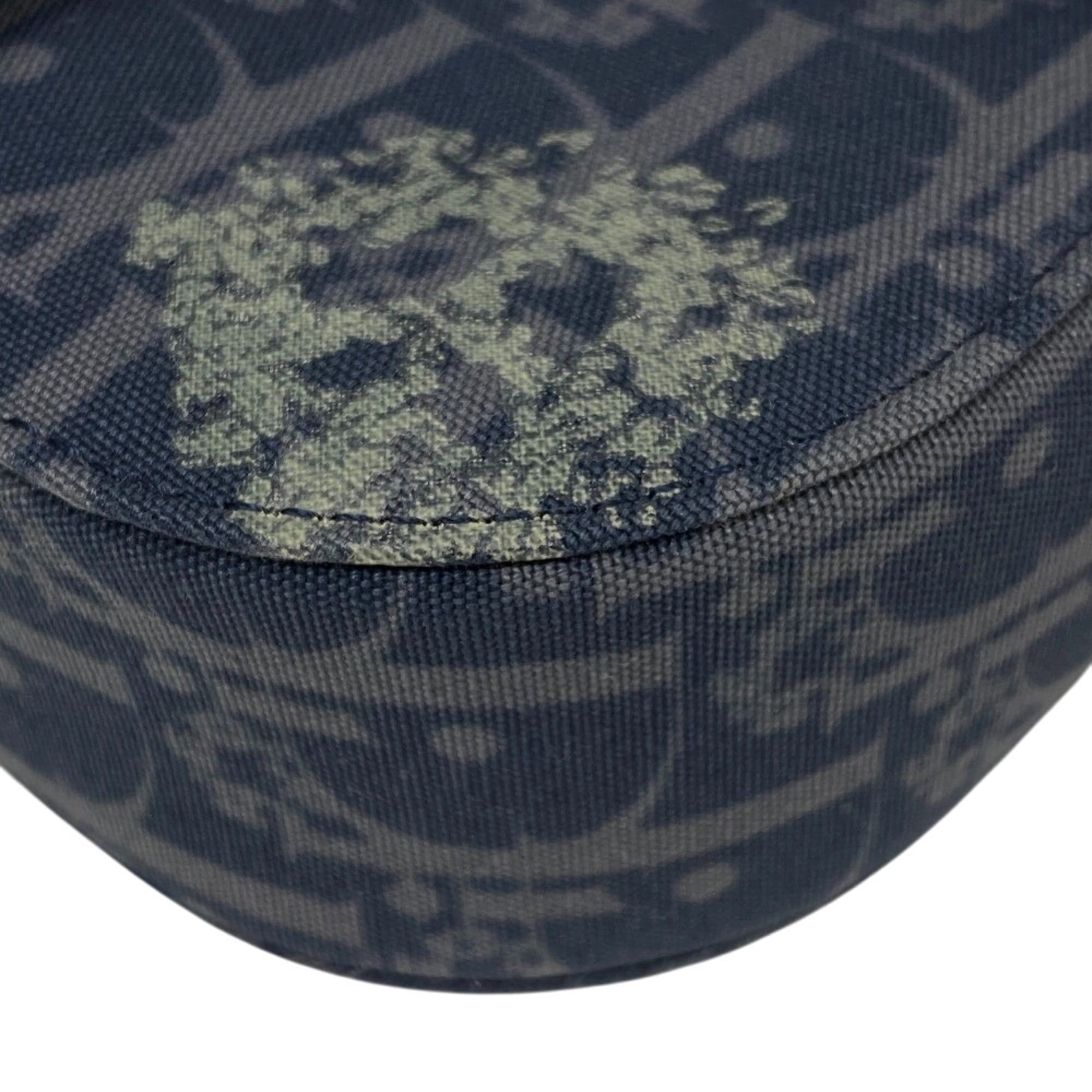 Dior Christian Dior Oblique Gallop Shoulder Bag in Navy Size ONE SIZE - 4 Thumbnail