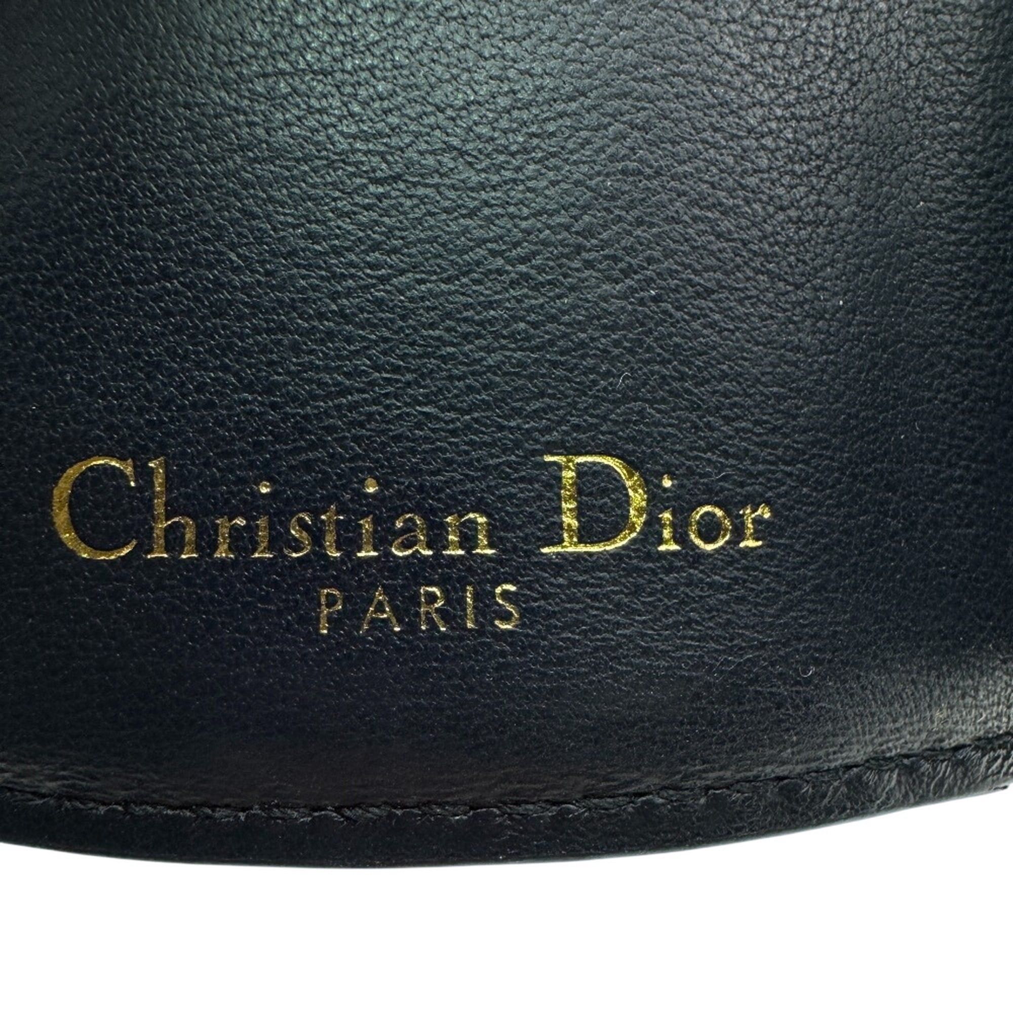 Dior Christian Dior Dior Montaigne 30 Compact Oblique Tri-fold Wallet in Navy Size ONE SIZE - 16 Thumbnail