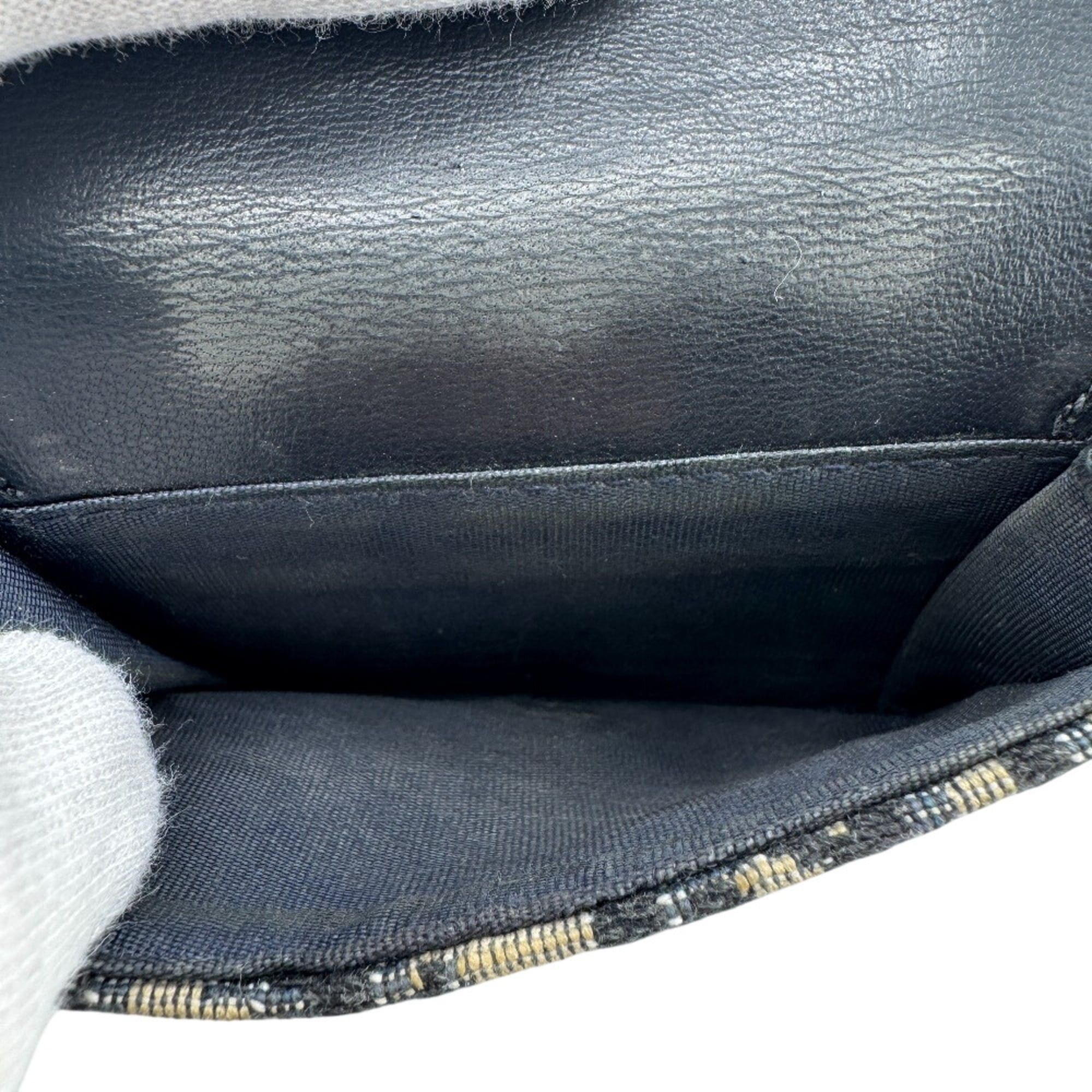 Dior Christian Dior Dior Montaigne 30 Compact Oblique Tri-fold Wallet in Navy Size ONE SIZE - 9 Thumbnail