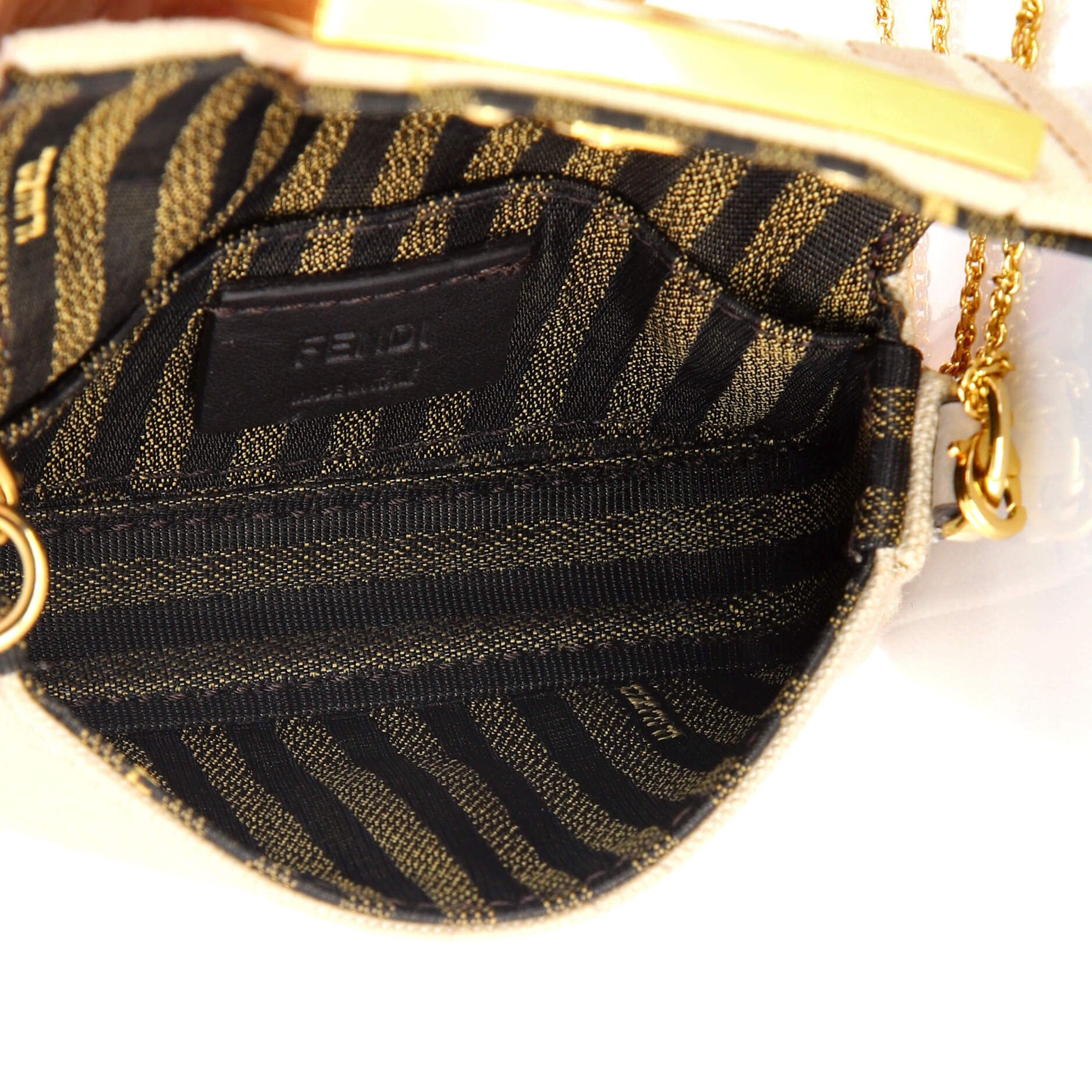 Fendi Chain Baguette Charm Bag Size ONE SIZE - 5 Thumbnail