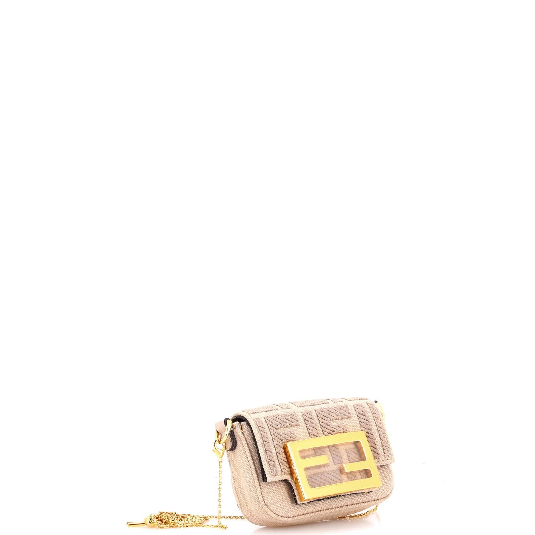 Fendi Chain Baguette Charm Bag Size ONE SIZE - 2 Thumbnail