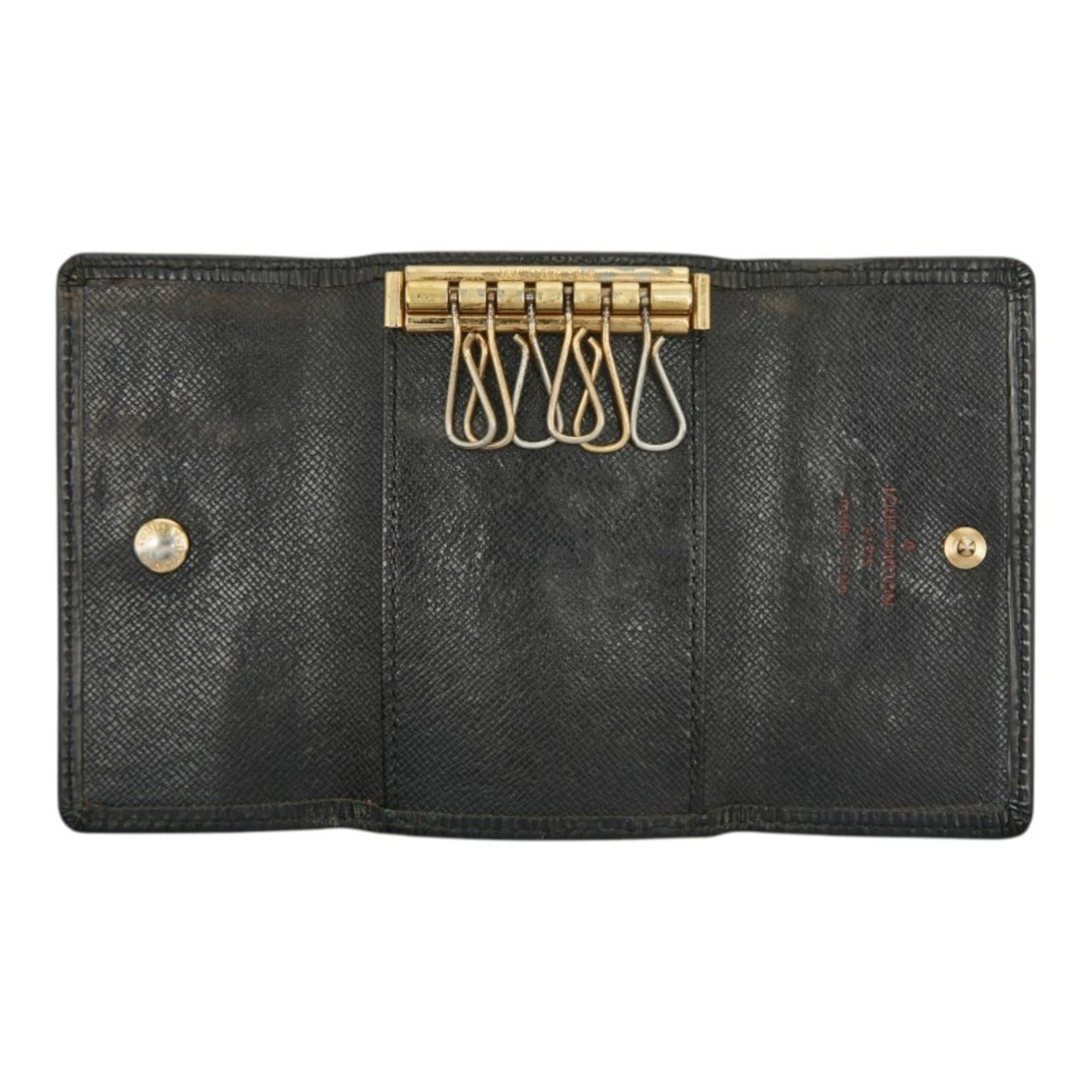 Louis Vuitton Louis Vuitton Epi Multicle 6 Key Case M63812 Noir Black Leather Women's LOUIS VUITTON Size ONE SIZE - 6 Thumbnail