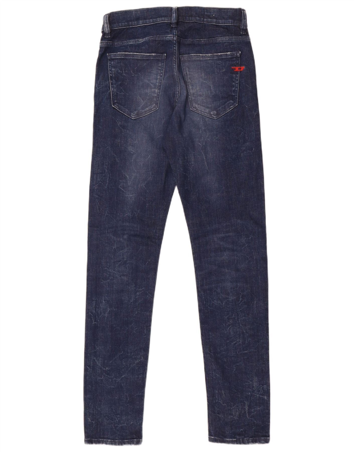 Diesel Womens Slim Jeans W26 L31 Blue Cotton Size 42" / US 20 - 2 Thumbnail