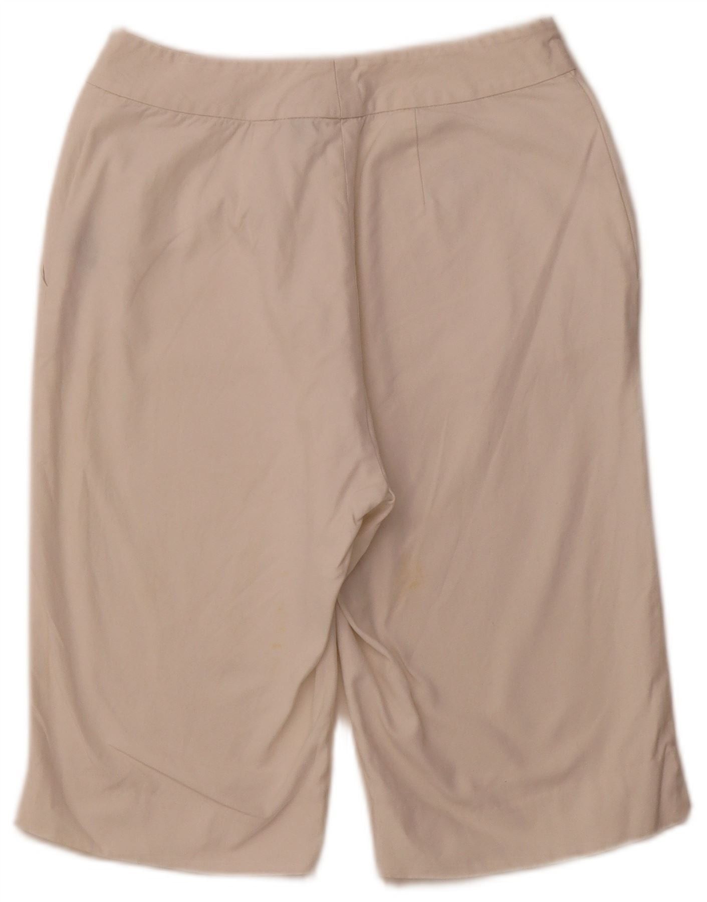 Ralph Lauren Womens High Waist Chino Shorts US 4 Small W28 Off White Size 25" / US 0 / IT 36 - 2 Thumbnail