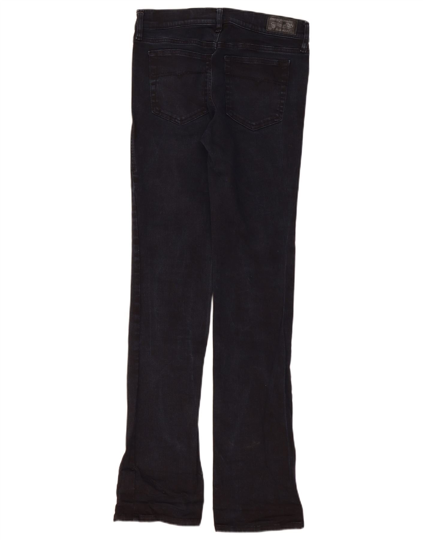 Diesel Womens Bootzee-St Regular Slim Fit Bootcut Jeans W29 L32 Nav Size 42" / US 20 - 2 Thumbnail