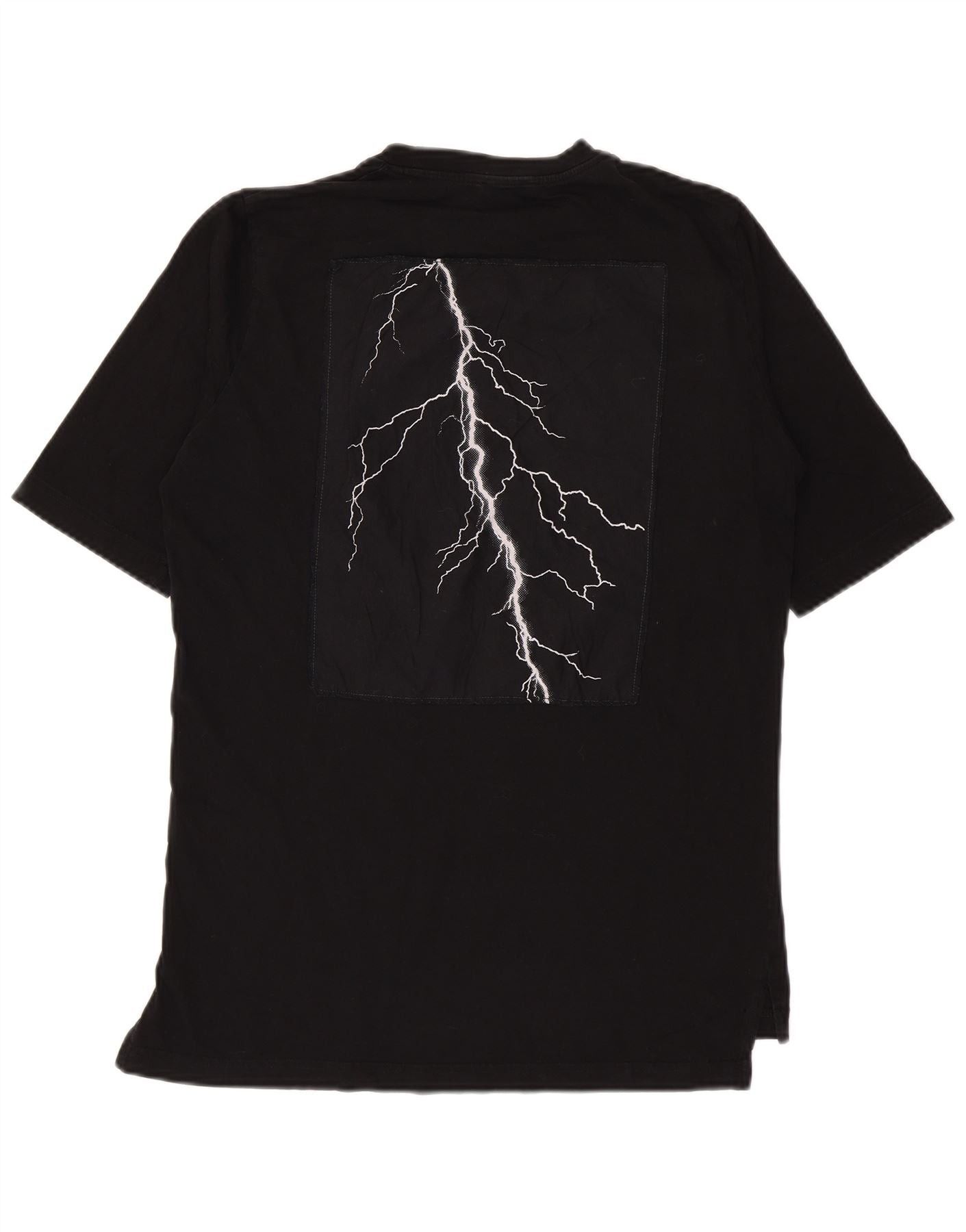 Diesel Mens Graphic T-Shirt Top Small Black Cotton Size US S / EU 44-46 / 1 - 2 Thumbnail