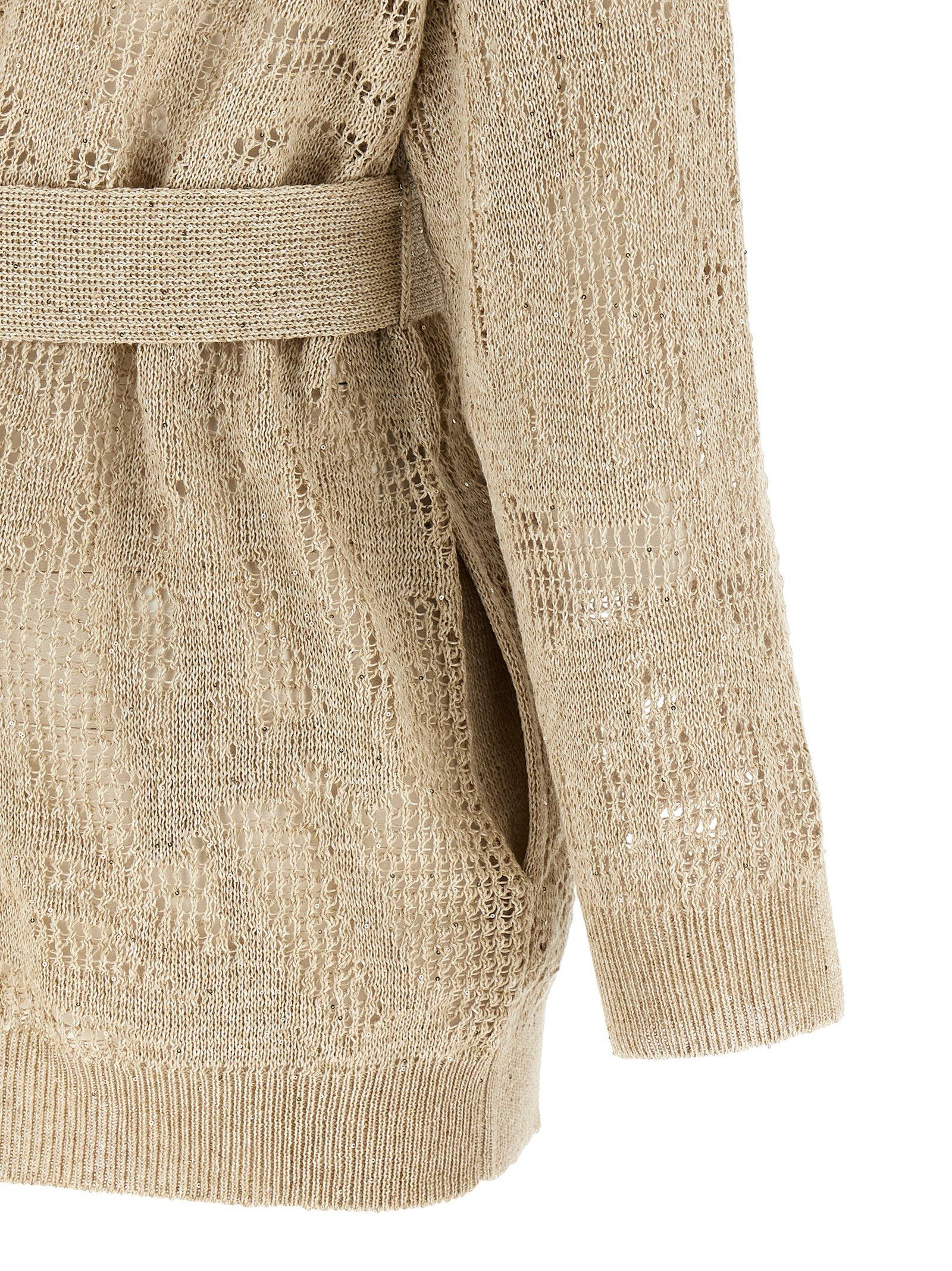 Brunello Cucinelli Crochet cardigan Size M / US 6-8 / IT 42-44 - 4 Thumbnail