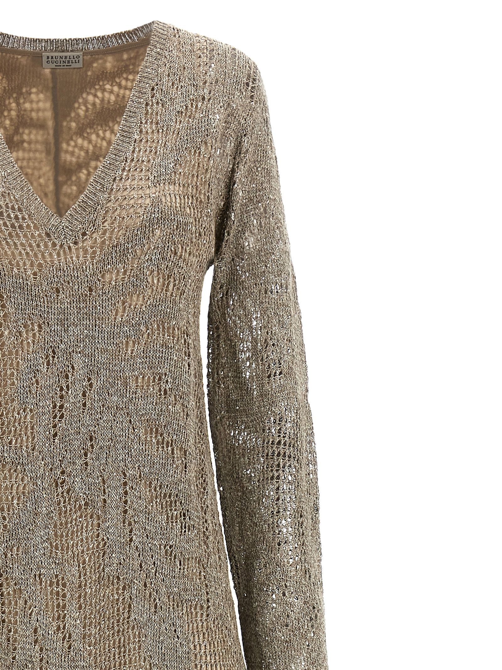 Brunello Cucinelli Micro sequin dress Size M / US 6-8 / IT 42-44 - 3 Thumbnail