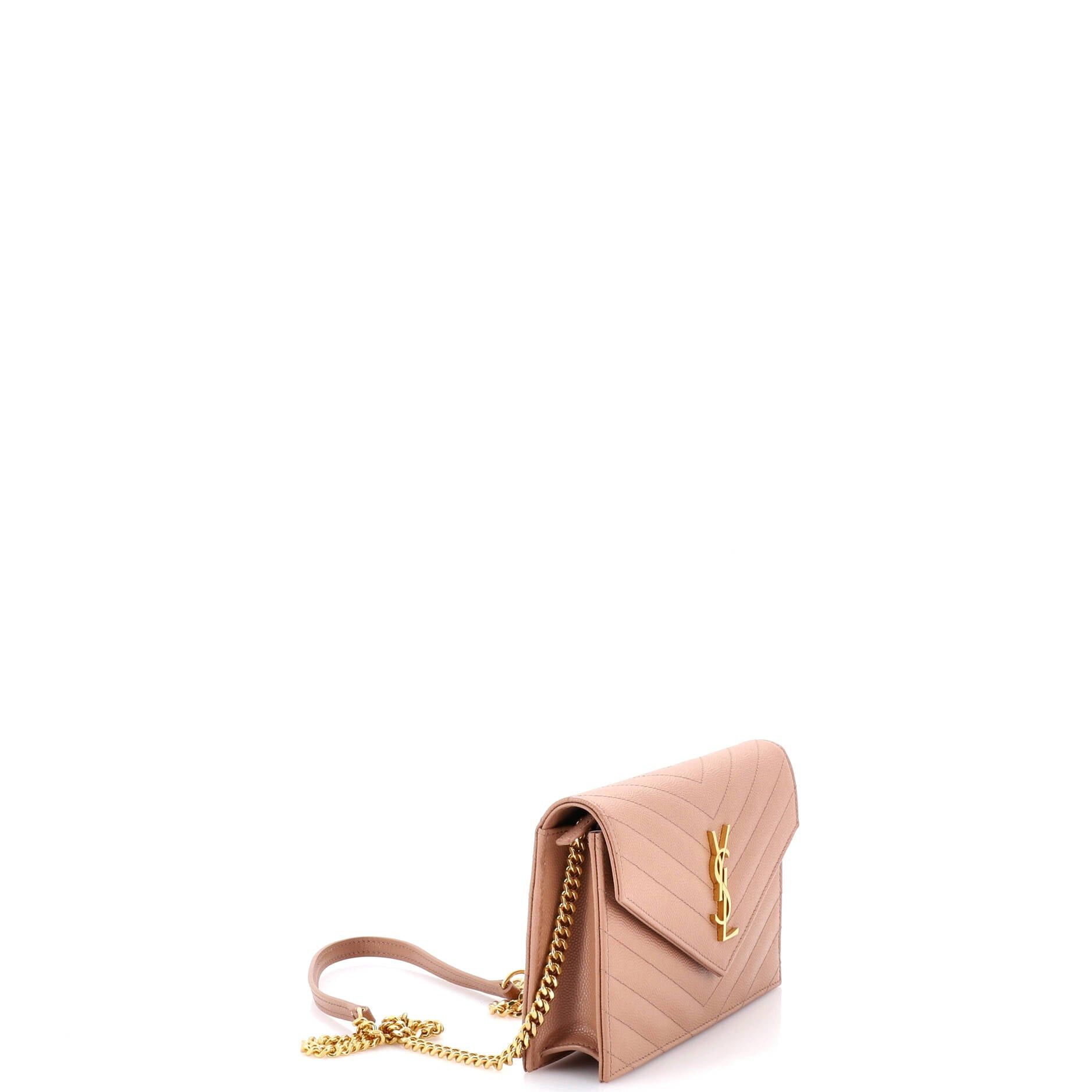Saint Laurent Paris Classic Monogram Wallet on Chain Size ONE SIZE - 2 Thumbnail