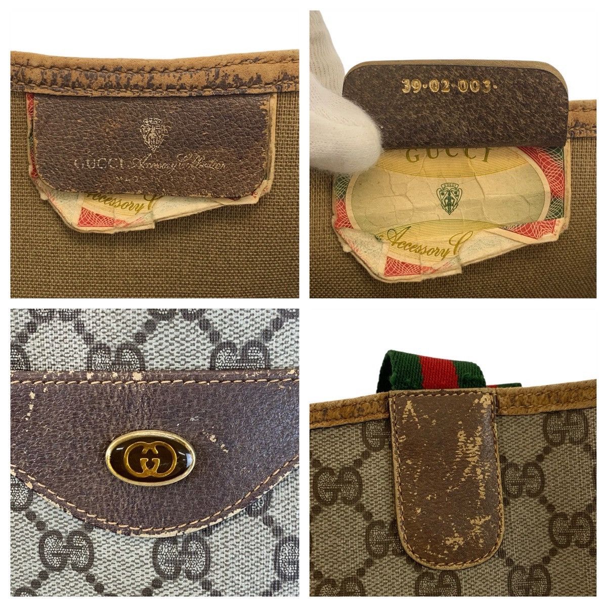 Gucci Gucci Gucci GG Supreme Canvas Leather 2way Tote Bag Textile Shoulder Bag 39 02 003 DUTY FREE for USA Size ONE SIZE - 3 Thumbnail