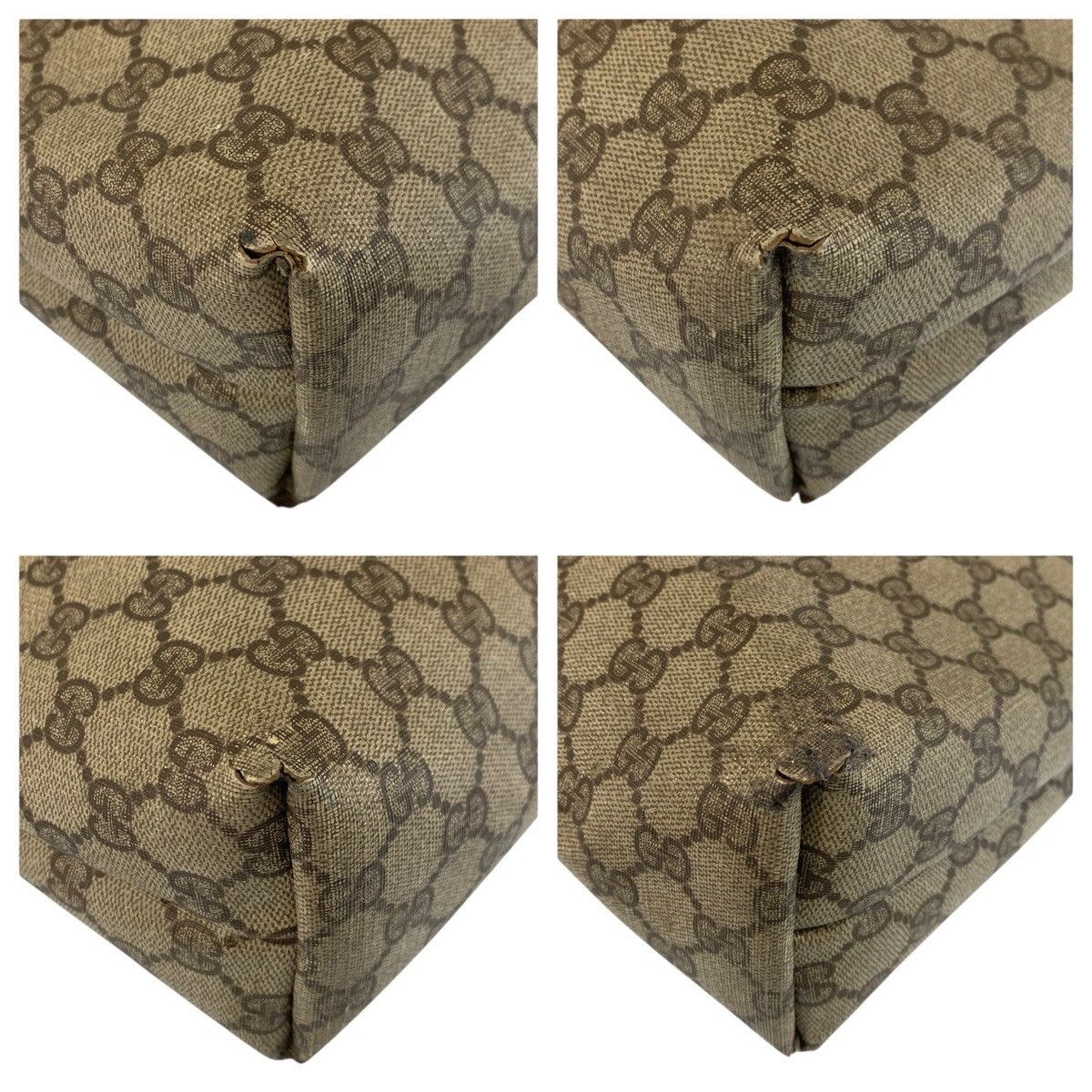Gucci Gucci Gucci GG Supreme Canvas Leather 2way Tote Bag Textile Shoulder Bag 39 02 003 DUTY FREE for USA Size ONE SIZE - 4 Thumbnail