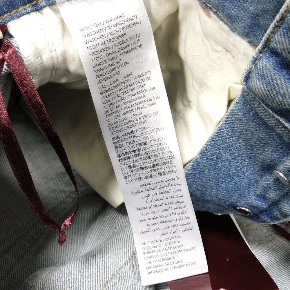 Gucci Gucci Gucci Tapered Fit Denim Pants Textile Jeans 796360 XDC6P 4206 DUTY FREE for USA Size ONE SIZE - 11 Thumbnail