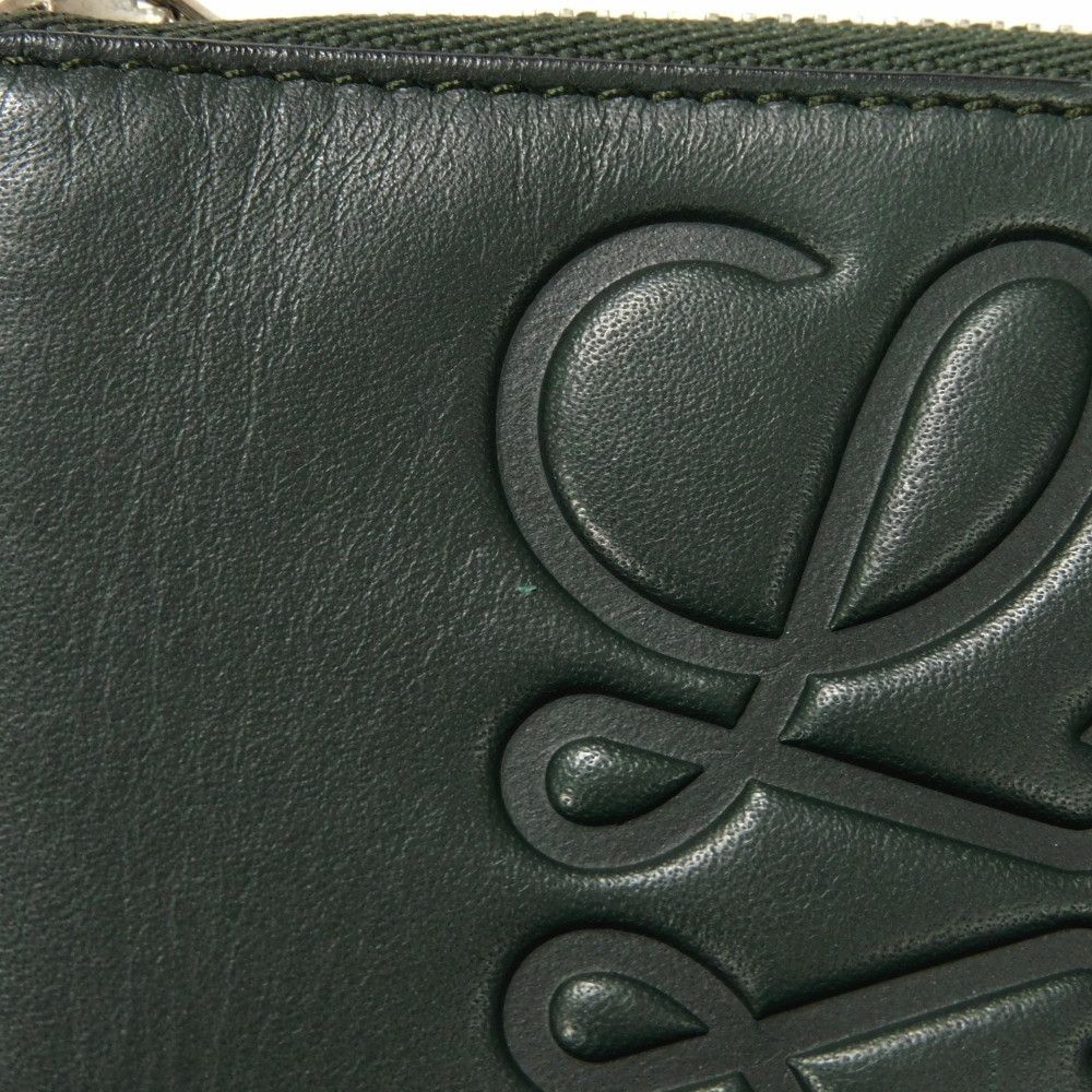 Loewe Loewe Loewe Compact Zip Around Wallet Smooth Calfskin Wallet Leather Short Wallet DUTY FREE for USA Size ONE SIZE - 17 Thumbnail